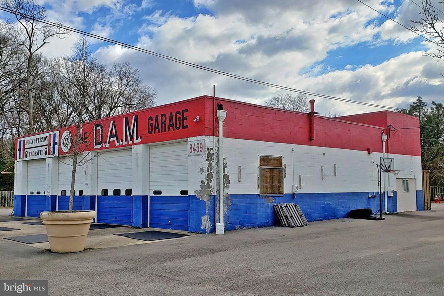 Prime Opportunity for owner/user or investor. Free standing warehouse zoned C-8. Masonry, concrete block construction. Located on 40,000 sq. ft. of land - potential for redevelopment. Abundant parking. Completely fenced lot. 4 Drive In Bays. Currently built out for use as a Crossfit gym with heated gym/warehouse space (15' ceiling), 2nd level office with central A/C and heat, 3 restrooms, 3 showers, storage areas. Convenient to I-495. Visible to Route 1. Approx. 2 Miles to Ft Belvoir. Contact listing broker for lease details.