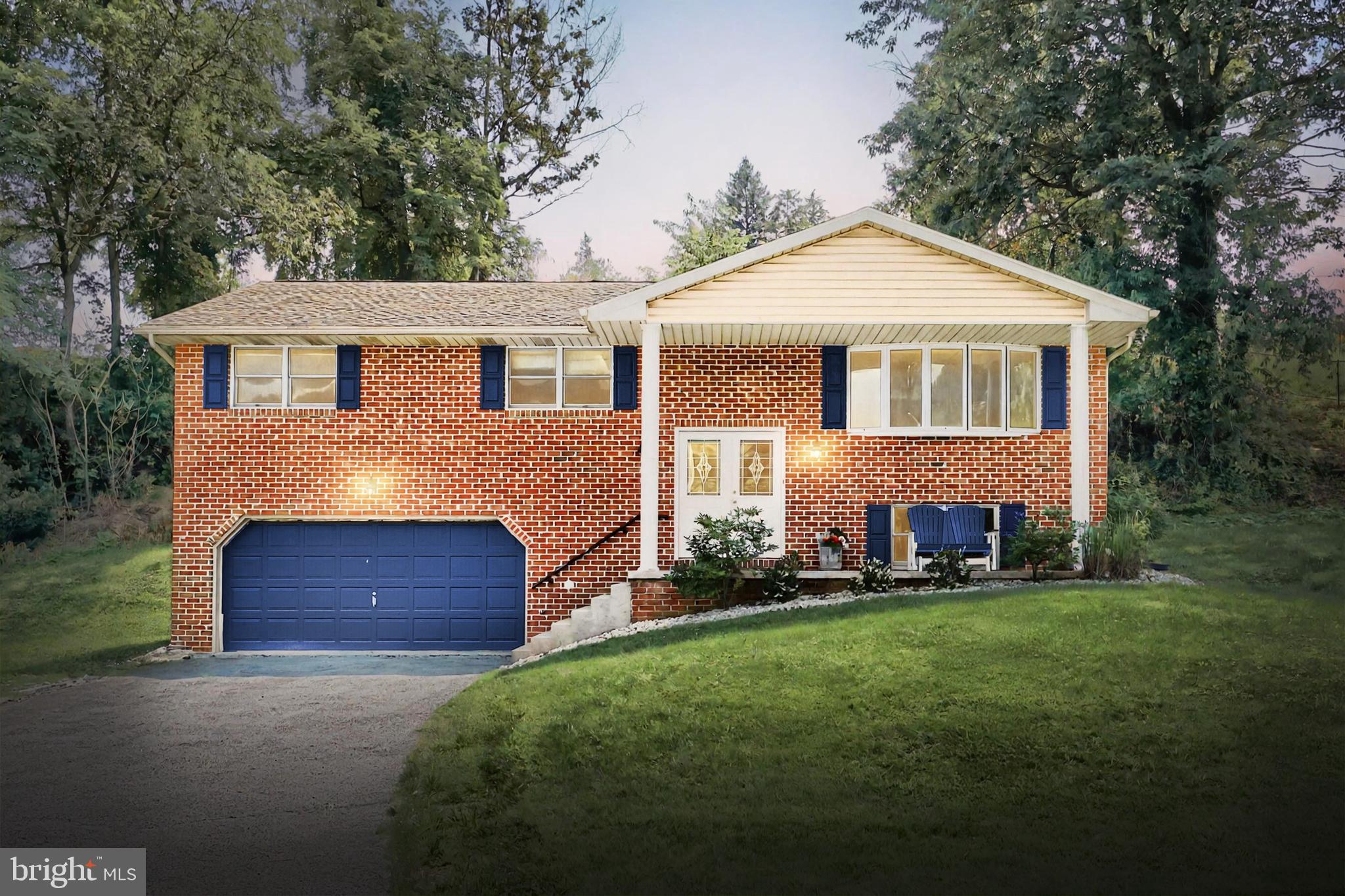 Welcome to this well-maintained, one-owner split-level home built by Duane Overmiller, ideally located near York Suburban High School. Featuring classic brick-front charm and a spacious covered front porch, this home sits on 0.3335-acre lot. Inside, you'll find freshly painted walls, professionally cleaned carpets, and a spotless interior ready for move-in. An open kitchen and dining area with bar seating. The lower level offers a cozy family room, convenient laundry area, and a powder room—perfect for everyday living. Step out back to enjoy the patio, ideal for relaxing or entertaining. The attached 2+ car garage provides ample space for vehicles, storage, or a workshop. This lovingly cared-for home offers comfort, convenience, and timeless quality.