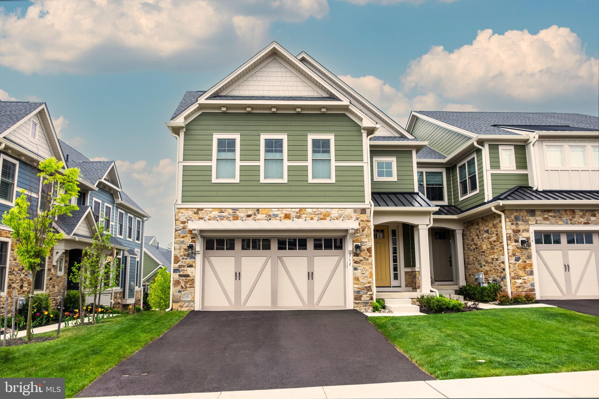 Act Now! Over 94% sold out in this masterfully-planned luxury community in the heart of Upper Dublin Township, within walking distance to Ambler borough, and nestled in the beautiful grounds of the legendary Lindenwold Estate. Mattison Estate is designed to preserve and complement the historic elegance of the property while showcasing superior modern architecture, quality construction and custom design. The centerpiece of the 2,963 square-foot Wingate Grand Model is its spectacular turned staircase which flows seamlessly into the spacious room and gourmet eat-in kitchen featuring a sun-drenched breakfast area with patio access. The second floor boasts a primary suite, offering an expansive walk-in closet and ensuite bathroom. Two additional bedrooms with spacious closets, a shared full bath, loft area and convenient second story laundry complete this level. This homesite includes rough-in plumbing in the basement for a future 3-piece bathroom, a tray ceiling in the primary bedroom, and an expanded deck. The photos displayed show the builder's model home and does not represent the finishes and floorplan of this homesite.