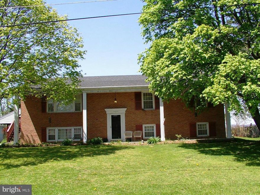 Come enjoy this all brick home with incredible views in the back yard in the heart of Stephens City. 2 car garage and  an enormous completely finished basement. All new paint, carpet and freshly sanded hard wood floors. Huge, updated gourmet kitchen with granite counters and stainless steel appliances. Solar Panels, carport, Home Warranty. No HOA!