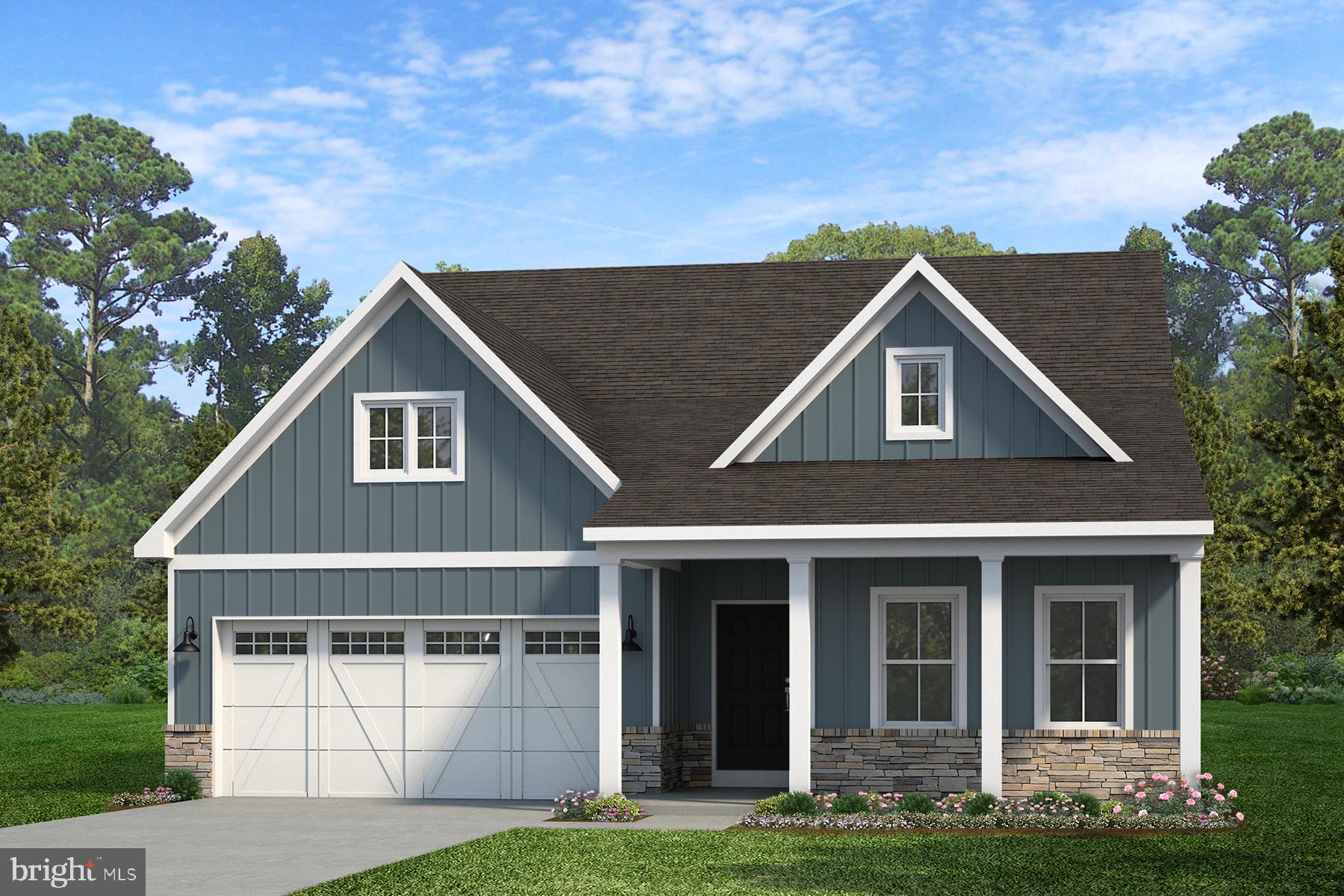 Welcome to The Views at Bridgewater, a vibrant community of new construction homes located in York, PA. This area is perfect for everyone due to its "Live, Eat, & Play" lifestyle, offering plenty of opportunities for entertainment, dining, and recreation. The Bridgewater community is surrounded by nearly 62 acres of open space, the Bridgewater Golf Club, and the Bridgewater Public House, providing breathtaking views for homeowners. The Views at Bridgewater offers single-family homes for sale with homesites averaging 1/5 of an acre and some sites ranging up to 1/3 of an acre in size. Located in Dallastown School District, The Views at Bridgewater thrives within an environment renowned for educational excellence. The Views at Bridgewater offers a variety of customizable floorplans, each with over 10,000 structural and decorative customizations. Looking for more customization? Additional changes are available through our Design Time option. Your Designer will be with you every step of the way to help bring your vision to life. Our quality homes are backed with an industry-leading 20-year warranty structural warranty. Learn more about how Keystone Custom Homes are 80% more efficient than used homes and 50% more efficient than other new homes.
Step inside the Harrison floorplan! The exterior features a front porch and three elevation options, the Farmhouse, Traditional, and Heritage. Inside the Foyer you are greeted by two bedrooms, and a Family Bathroom. As you continue, you reach the entry area from the garage with a Laundry Room. Continuing into the home you meet the Kitchen, Family Room, and Dining Room all in one cohesive space. This floorplan also features a first floor Owner's Suite and full Bathroom along with a walk-in closet. Explore additional options for outdoor living and a second floor Loft space addition. Optional finished basement features ability to add cafe, basement bedroom and bathroom, and space to entertain!