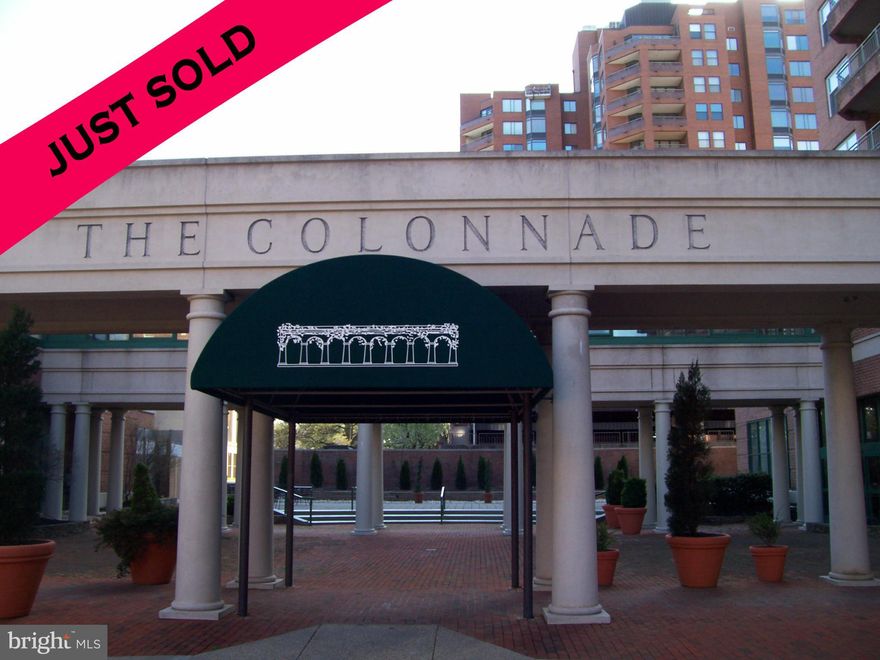 Beautiful 3 BR 2 1/2 Baths condo at the exclusive Colonnade.  2520 sq ft +/-.  Two decks.  Simultaneously listed and sold.