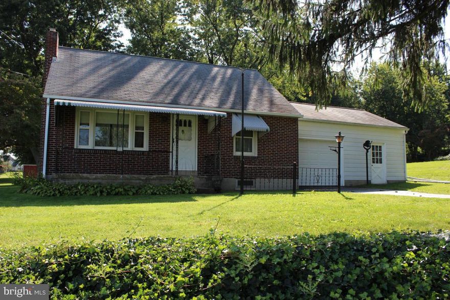 Single family home- 4 Bedrooms, 2 full baths. First floor has 2 bedrooms and a bath perfect for one story living. Hardwood floors and Cape Cod charm. Large yard, .81 acre! 2 large workshop areas. New roof to be installed.
