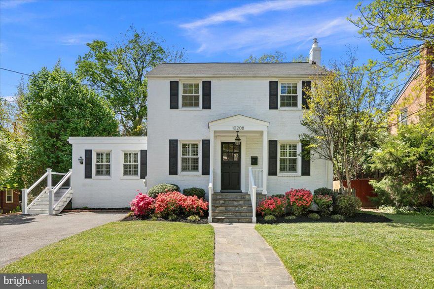 Welcome to this beautifully renovated home perfectly positioned in one of Montgomery County's most beloved and convenient communities. Tucked into the charming town of Kensington, this four-bedroom residence offers the rare combination of neighborhood warmth, outdoor access, and unbeatable proximity to everything the area has to offer.

Step inside and you'll immediately feel the difference that fresh paint and newly refinished hardwood floors make — this home is truly move-in ready, allowing a new buyer to arrive and start living from day one.

The sun-drenched main level is designed for the way people actually live. A gracious formal living room flows into a generous family room, both bathed in natural light. A practical mudroom with built-ins off the side entry keeps the day-to-day beautifully organized. The heart of the home is the large, renovated eat-in kitchen, outfitted with white quartz countertops, abundant counter space, gas cooking, a wine refrigerator, and a built-in desk — a chef's dream.  The kitchen opens seamlessly into a formal dining room, making everything from casual family dinners to elegant entertaining effortless. Sliding doors off the dining room open to a wraparound porch overlooking the large, private rear yard, complete with a swing set already in place — the perfect backdrop for summer evenings and weekend afternoons. A renovated full bathroom and bedroom rounds out the main level.

Upstairs, three well-proportioned bedrooms share a full bath with a linen closet conveniently nearby. The primary suite features a walk-in closet, and one of the secondary bedrooms offers a thoughtfully designed built-in bed with storage underneath — a clever and functional feature.

The lower level provides fantastic flex space, perfectly suited for movie nights, a playroom, or a home gym. A large laundry room with ample room for built-in storage adds everyday practicality that busy households will appreciate.

Kensington's vibrant Old Town District offers antique shops, bookstores, consignment, jewelry, home décor and gifts while the weekly Kensington Farmers' Market takes place every Saturday. Bethesda Row — with its mix of open-air boutiques and shops, restaurants, salons, spas, and the Landmark Theatre — is just minutes away, offering a sophisticated urban experience without leaving the suburbs. Commuting into the District is equally effortless, with Connecticut Avenue and multiple Metro access points making downtown DC easily reachable.  Rock Creek Park — one of the largest urban parks in the country — is practically at your doorstep, offering miles of hiking and biking trails, picnic areas, and a nature center for year-round outdoor adventure. Whether you're a trail runner, a weekend cyclist, or simply someone who loves a morning walk through the woods, this location delivers.