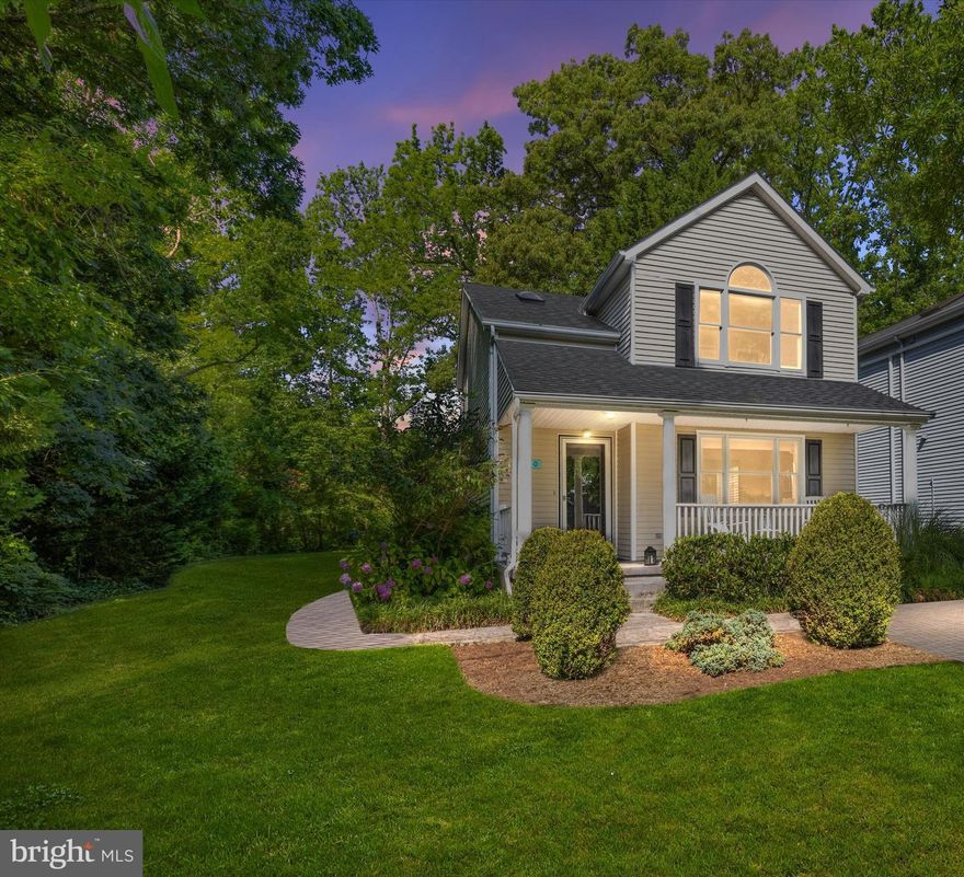 Nestled just one block from the Chesapeake Bay, home offers a rare opportunity to enjoy the relaxed lifestyle of Arundel-on-the-Bay—an iconic neighborhood dating back to the late 19th century, just minutes from Historic Annapolis. With water views from the front porch and living room, this home blends casual comfort with timeless character.
Inside, you’ll find hardwood floors, recessed lighting, and a layout that includes a light-filled living room, a formal dining room, and a cozy family room with a gas fireplace. The kitchen is thoughtfully updated with stainless steel appliances, Silestone countertops, and gas cooking, making it both functional and stylish for daily use and entertaining.
The home features a brand new roof and a freshly stained rear deck, perfect for outdoor enjoyment. A stamped concrete driveway adds to the curb appeal, and the front porch offers a peaceful spot to take in the views of the water just across the way.  
The Arundel-on-the-Bay community enhances your lifestyle with beach access, a boat ramp, a pier with available boat slips (check for availability), canoe and kayak storage, and a neighborhood play space. You'll love the feeling of being tucked away in this scenic setting, all while remaining just under four miles from the heart of Annapolis and within easy commuting distance to Washington, D.C., Baltimore, and BWI.