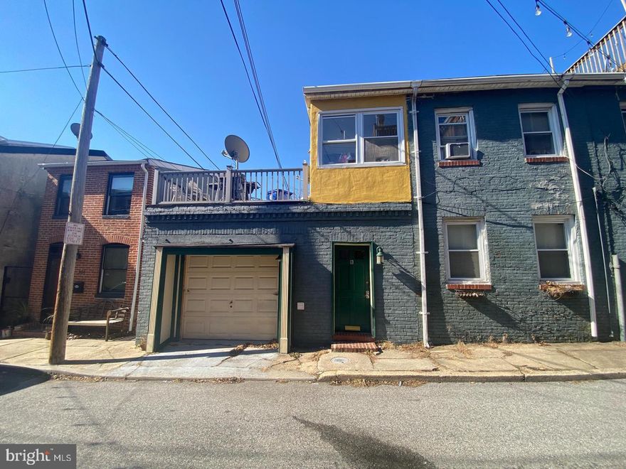 Live in the desirable community of Upper Fells Point. Walk to your favorite restaurants and bars. Also, minutes from Canton, Fells Point and beautiful Patterson Park. Unit B on side of the building is an efficiency unit. Watch the stars for the roof top deck. This unit is a one bedroom with beautifully exposed brick in the bedroom which give so much character. No pets. No smoking. Shared laundry. Water split 4 ways.