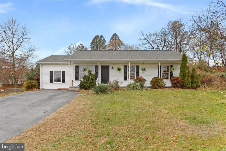 Beautifully maintained rancher in the Wildflower Creek community featuring true one-level living, gorgeous hardwood floors, and an open, comfortable layout. Tucked away on a quiet cul-de-sac, this home offers a fully fenced-in backyard that feels exceptionally private—perfect for pets, relaxing, or outdoor entertaining. Inside, you’ll find a bright living area, a well-appointed kitchen, and three nicely sized bedrooms, including a primary with its own half bath. Mature landscaping, a level lot, and an ideal Martinsburg location just minutes to shopping, dining, and commuter routes make this home a fantastic move-in-ready option.
