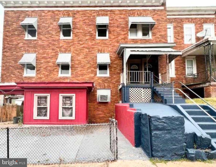 Don't miss this fantastic opportunity to own a Multi-Unit Property. It's legally zoned as a 2 unit apartment dwelling. This three-story building is perfect for an Investor or First Time Homeowner to enjoy multi-income potential. Both apartments have a recent Certificate of Occupancy Permit, Rental Home inspection, and has a Limited Lead Free certificate. The roof has been coated for maintenance with brand new gutters installed. Updated plumbing and electrical throughout. New tankless water heater, stainless steel appliances, plus both units boast large kitchens. (Apartment A) has 1 bedroom and 1 full bathroom. (Apartment B) has 2 bedrooms, 1 full bathroom plus a large eat in kitchen. Apartment B is tenant occupied until Jan 2026 with $1,200 monthly rental income. The Unfinished Ground level 3rd unit is a blank canvas which has been framed out with endless income potential for residential/commercial use or simply for storage. This block is thriving with recent fully renovated homes plus current renovations are in process. Come see your next income producing property!