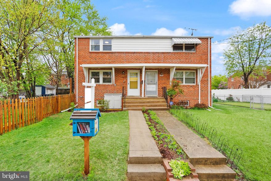 Just Listed!  Open Saturday 4/12, 1-3pm.
Welcome to 5010 37th Avenue, Hyattsville, MD—a charming corner unit that perfectly blends modern amenities with cozy comfort. As you step inside this 2-bedroom, 2-bathroom home, you're greeted by an inviting open floor plan that seamlessly connects the living room to the dining area and the fully remodeled kitchen. The kitchen is a chef's delight, featuring stainless steel appliances and gas cooking, making meal prep a breeze.

Enjoy the natural light that floods through this home, highlighting the gorgeous hardwood floors throughout. Need a bit more space? The back extension offers a versatile area perfect for an office or an extra living space—whatever suits your lifestyle!

The full finished basement provides ample storage or potential for additional recreational space, and includes a full bathroom. Step outside to a fully fenced yard, ideal for outdoor gatherings and relaxation.

Location is everything, and you're just a 5-minute drive or a leisurely 20-minute walk to the West Hyattsville Metro, making commuting a breeze. Enjoy being close to the vibrant heart of downtown Hyattsville and just moments away from shopping at Aldi and Lidl.

With its proximity to D.C., this home is the perfect blend of convenience and comfort. Don’t miss your chance to make this delightful property your own!
