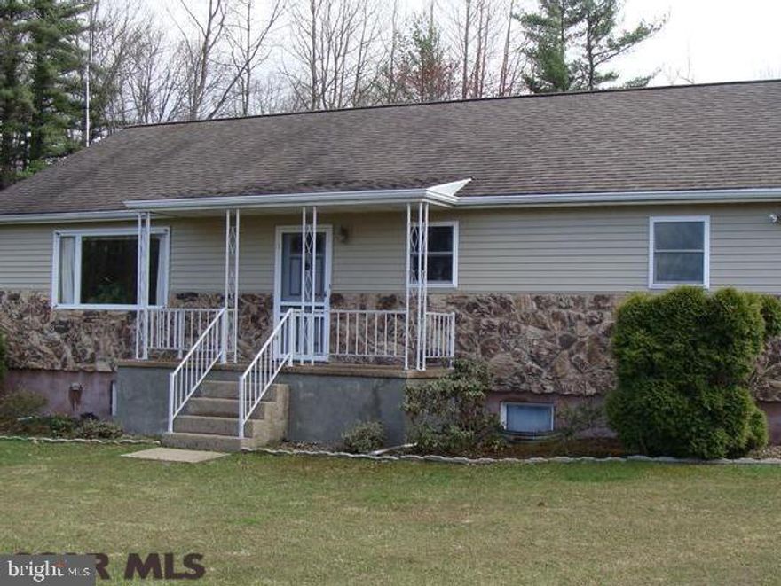 Privacy on 3.48 acres in Pine Glen. 3 Bedroom (4th bedroom in basement), 2 car garage. Bald Eagle School District.