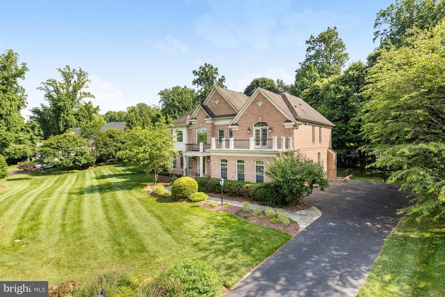 Impressive and scrupulously  maintained 5 Bed, 4 Full / 2 Half Bath home on a beautifully landscaped .83 acre lot on a quiet cherry blossom tree-lined cul-de-sac street, with over 6,200 sq ft of living space on three finished levels. 

The spacious and light-filled 2-story entry brings you into this expansive home, with high ceilings, hardwood floors throughout the main level and a layout built for the way people live today. The generously-sized eat-in kitchen with stainless steel appliances, including a Subzero refrigerator/freezer, has a large center island with plenty of additional storage, and opens to the 2-story great room with a gas fireplace and direct access to the incredible fully fenced backyard! The dining room connects to a screened-in porch for seamless indoor-outdoor dining. A formal living room, sunroom, home office, laundry room (a family hub with convenient cubbies for organization), and two powder rooms complete the main level. 

On the upper level, there are 5 bedrooms including the oversized primary suite and 3 full bathrooms. The generously-sized ensuite primary bedroom has a sitting area with direct access to an oversized balcony overlooking the pool and beautifully maintained backyard, a walk-in closet with custom built-ins, and large bathroom with two vanities, walk-in shower and stand-alone soaking tub. 

The finished lower level has a large and versatile open rec room, home gym, wine tasting room, full bath and plenty of additional storage. The knock-out outdoor living space includes extensive mature landscaping, heated saltwater pool with programmable lighting, spa and waterfall feature, a built-in fire pit, a pool house with kitchen, bathroom and pool equipment storage, and even an outdoor shower with changing area that can double as a pet-washing station! Additional features include an irrigation system, a whole house generator, whole house water filter, Pella windows and a 3-car side-load garage.  Located moments away from Tysons I and Tysons II and The Boro, with its incredible shops and restaurants, and with easy access to I-495, I-66 and GW Parkway. Langley High School pyramid. Public water/septic.
