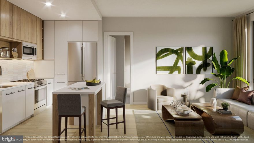 Schedule an appointment to tour The Oak, now over 55% sold and "move-in" ready.  

Unit 1004 is a 2BD /2BA unit and includes 1 parking space.  This unit has an open floorplan, two-tone European inspired frameless kitchen cabinetry, matte black hardware and fixtures, quartz countertops, tile kitchen backsplashes, kitchen islands, ENERGY STAR® Bosch kitchen appliances, full-size GE washer/dryers, LED light fixtures, Porcelanosa wide-plank wood-style flooring, high ceilings and expansive windows. 

Building Amenities Include: 5,000 SF outdoor terrace with gas grills, bar seating, dining and lawn, cozy penthouse terrace with dining and lounge seating, residents’ lounge with fireplace, lounge and communal dining, fitness center with cardio equipment and free weights, 24-hour front desk, secure bike storage, car detailing station, and pet washing station.