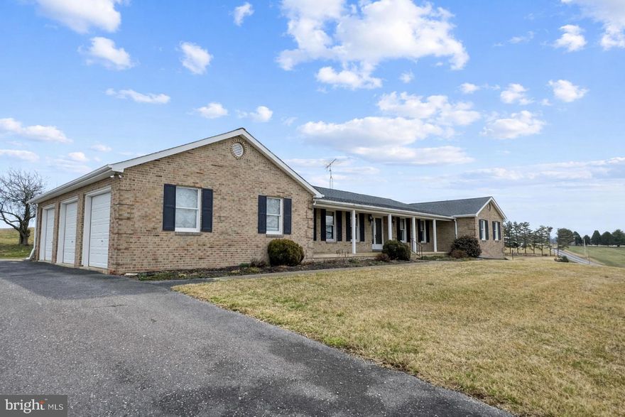 Welcome to this beautifully maintained brick ranch situated on 1.85 picturesque acres, offering the perfect combination of space, comfort, and timeless appeal. This 3-bedroom, 2 full and 1 half bath home features a thoughtfully designed floor plan that blends traditional elegance with an open, inviting layout ideal for today’s lifestyle.

Step inside to discover spacious formal living and dining rooms, perfect for entertaining, both showcasing peaceful views of the pond just across the street. Large windows allow natural light to pour in, creating a bright and welcoming atmosphere throughout the home.

One of the home’s standout features is the stunning glass-enclosed sunroom, a perfect retreat for morning coffee, relaxing evenings, or enjoying the beauty of every season while surrounded by natural light.

The property also includes a full unfinished walkout basement, offering incredible potential for future expansion, recreation space, or abundant storage.

Car enthusiasts, hobbyists, or anyone needing extra space will appreciate the attached 3-car oversized garage and expansive driveway, providing ample parking for guests, RVs, boats, or recreational vehicles.

Set on a generous lot, this property offers privacy, room to roam, and endless outdoor possibilities. Best of all, no HOA restrictions mean you have the freedom to truly make this property your own.

With its desirable ranch layout, scenic setting, and exceptional potential, this home presents a rare opportunity to enjoy peaceful country-style living with plenty of space for entertaining, relaxing, and creating lasting memories.

Professional photos coming week of active listing.   More details coming soon.