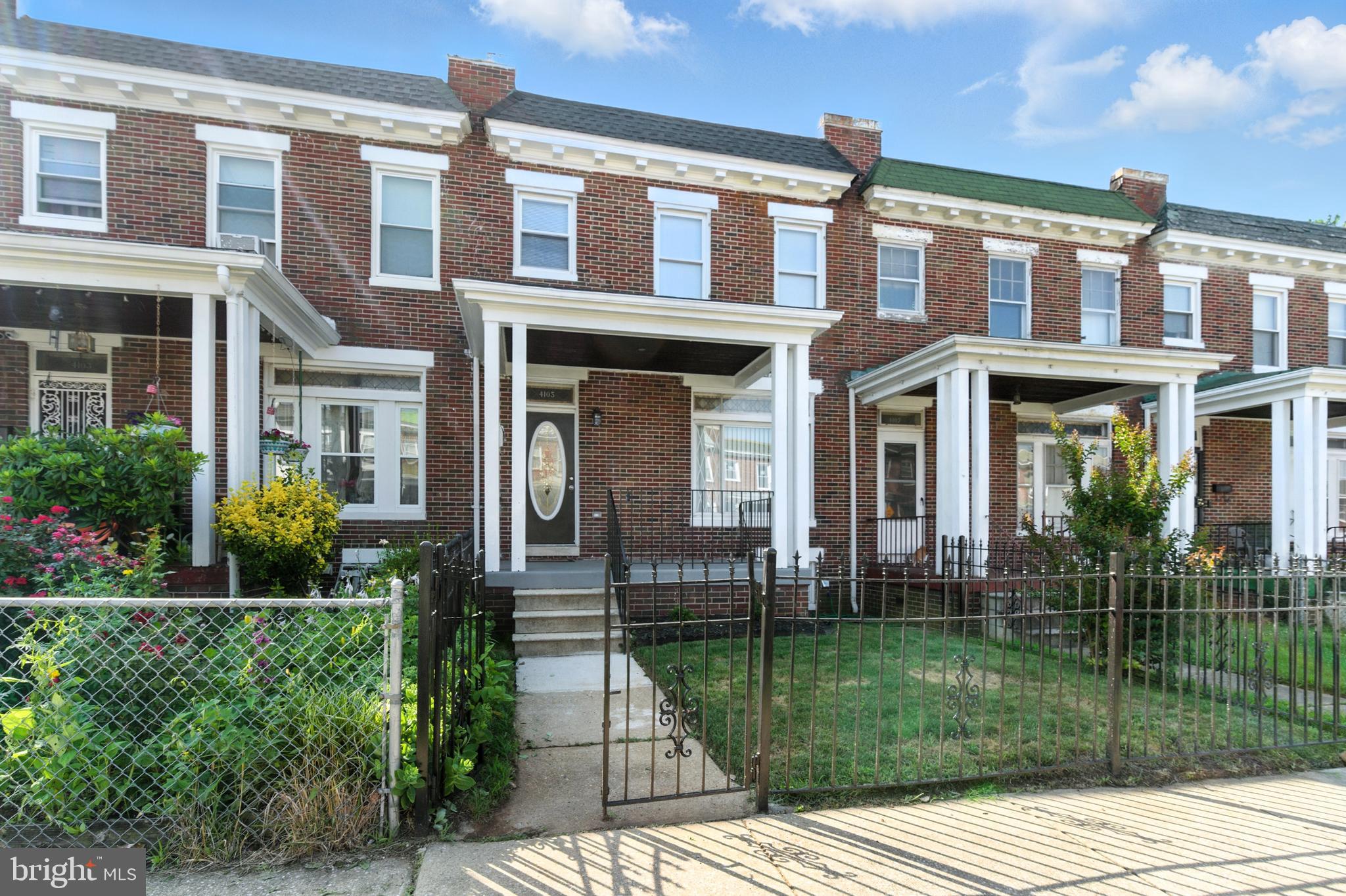 BACK ON MARKET DUE TO BUYER NOT SECURING FINANCING...Welcome to 4105 Newbern Ave! This fully remolded charming 3-bedroom 2 full bath home sits on a marketable street in the sought-out Woodmere neighborhood! Walk up to a large front porch with a manicured front lawn with tons of curb appeal! Enter into a large open concept living room with fresh paint, modern fixtures and brand-new flooring! Enjoy a light and bright main living space with back door access to a beautiful back yard with added garage, for your convivence! The kitchen offers an open concept with a large kitchen island, brand new SS appliances and modern backsplash! Enjoy a large dining room with a HUGE deck off of the kitchen, great for those sunny days! The upper-level features 3 large bedrooms with ample closet space with fresh details and brand-new ceiling fans in each room! FALL IN LOVE with the HUGE primary bedroom with tons of natural light! The upper-level hall bath features a light and bright space with fresh tile with large tub! Enjoy a fully finished huge basement with an added full bath, great for entertainment! Back yard access from basement to back yard space and updated garage. Upgraded HVAC! This home is ready for new owners and checks all the boxes! Come fall in love with this home!