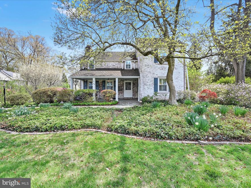 Located on a picturesque street offering a comfortable and refined living experience in one of Wynnewood's most desirable locations.  Set on a meticulously landscaped lot featuring a heated greenhouse, perfect for year-round gardening enthusiasts.   Step in to timeless elegance in this stately brick colonial.   The lovely center hall seamlessly connects  the spacious formal living room with wood burning fireplace with windows on 3 sides, the grand dining room offers ample space for gatherings, complemented by elegant moldings and deep window sills.   The kitchen, filled with natural light, opens through French doors to a stunning flagstone patio, perfect for alfresco dining.   2nd floor boasts 5 bedrooms and 3 full baths (one with Hans Grohe 8 shower heads) laundry chute to basement, back staircase
2 car attached heated garage  Additional amenities include covered front and back porches, hardwood flooring, Generac, whole house power surge coverage, central air (2nd floor only) 1st floor powder room, mud room, 4 season garden designed by PHS award winning  Styer nurseries,20 feet of cedar closets in basement
This stunning home is located just minutes from transportation, shopping and restaurants  plus award winning Lower Merion School District
This is Main Line living at its finest!!