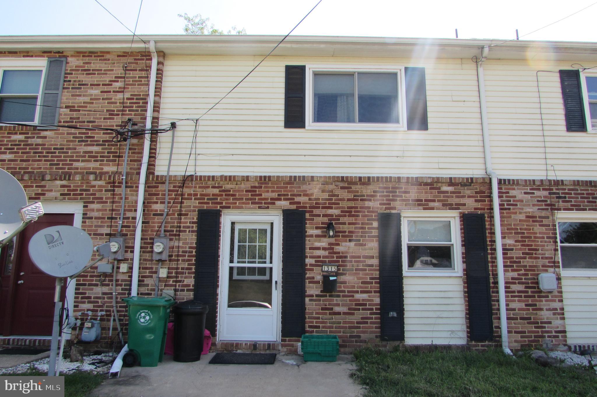 Move-in ready townhouse with fenced-in backyard that allows some room for the two-legged and four-legged children to romp and play.  Who doesn't love hardwood flooring?!  Hardwood floors throughout the main and upper levels.  Full basement with plenty of room for storage.  There is a wood burning fireplace that the present seller never used, but was told it does need a new liner when she bought it.  The roof is, reportedly, 12 years old and things like the heat pump, fridge, washer and dryer are eight years old and the flooring in the kitchen, foyer and bathrooms were update in 2018.  Square footage and room sizes are approximate.  Property being sold "as-is".