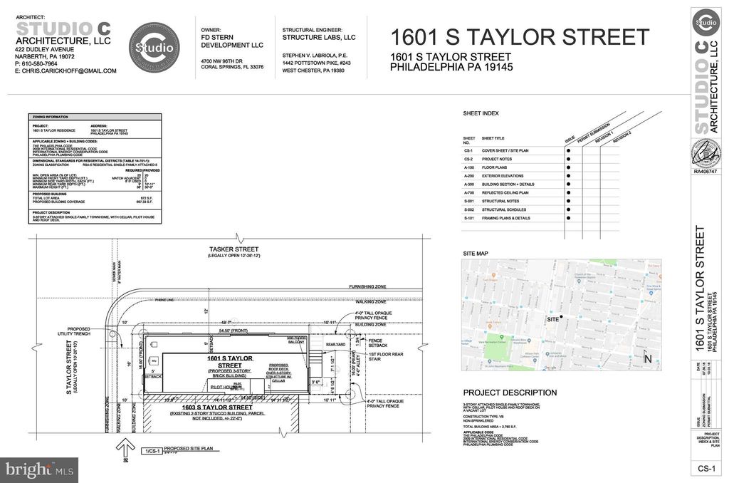 Photo of 1601 S Taylor Street, PHILADELPHIA, PA 19145 (MLS # PAPH2429686)