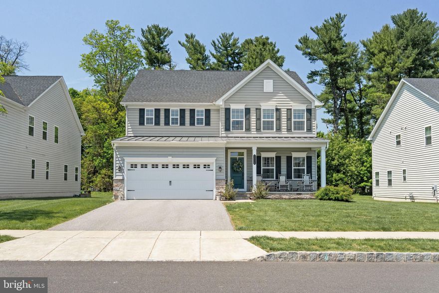 Welcome to 2534 Morgan Run! This stunning newer construction home is located in the highly sought-after Greens at Huntingdon Valley community. Built in 2020, it features 4 bedrooms, 2.5 baths, and sits on around 3,000 square feet of beautifully designed living space with amazing curb appeal. 

Step inside to discover a bright, open-concept floor plan designed for everyday living and effortless entertaining. The main level enters into a versatile flex space ideal for a formal sitting area, office space, or convenient playroom.  Beyond this area, you'll find the open concept great room with a beautiful chef's kitchen featuring oversized quartz countertops, an expansive center island, stainless steel appliances including a gas cooking with direct vent exhaust, abundant cabinetry, and a spacious walk-in pantry. The kitchen flows seamlessly into the sun-filled family room and dining area, creating the perfect gathering space for family and guests.  Beyond the living room, there is an additional room currently being used as a home gym, which can easily become a first-floor 5th bedroom or private home office. There is a conveniently located 1/2 bathroom as well as a mud room with built-in bench seating and a coat closet next to the garage door. 

You'll be wowed as you walk up the staircase to the spacious, light-filled 2nd floor.  This level is home to the luxurious primary suite with dual walk-in closets and a spa-inspired ensuite bathroom complete with upgraded double vanities, spacious shower, and water closet. Three additional generously sized bedrooms, each with great closet space, a beautifully appointed hall bath with double sink vanity, a convenient second-floor laundry room, and an additional flex space/den/ play area complete the upper level.

Additional highlights include a peaceful front porch, custom window treatments, high ceilings, energy-efficient systems, Nest thermostats, a full unfinished basement with endless possibilities, an attached two-car garage, and professionally maintained community amenities. Located in desirable Lower Moreland Township, within the award-winning Lower Moreland Township School District. This home offers easy access to Philadelphia, major highways, regional rail, parks, shopping, dining, and top-rated schools. A rare opportunity to own a move-in-ready luxury home in one of Montgomery County’s most desirable neighborhoods.