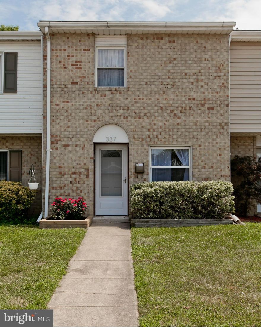 OWN FOR LESS THAN RENT-BEST VALUE IN THE NEIGHBORHOOD! This Brick-Front Townhouse is Move-In Ready and offers 2 large bedrooms with 1 full bath and a half bath on the main level. It has been freshly painted, with new doors and hardware. The entire roof along with the sheathing was replaced in 2008. Schedule a showing today!