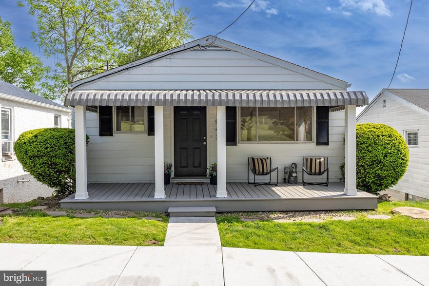 Step into this charming home nestled in the heart of Pottstown, where modern updates seamlessly blend with classic appeal. As you approach, you'll be greeted by a welcoming covered front porch. Enjoy natural light streaming through ample windows, complemented by new recessed lighting that illuminates the room beautifully. The kitchen boasts a sleek and contemporary aesthetic, featuring crisp cabinetry, stainless steel appliances, and stylish grey countertops and backsplash.

Just past the living space, two cozy bedrooms share a well-appointed hall bath, offering comfort and convenience for residents and guests alike. Downstairs, the recently finished basement offers a versatile space ideal for additional recreation or relaxation. A bonus room offers the potential  for a third bedroom or home office to suit your lifestyle needs. Convenience meets efficiency with a designated laundry area, easily accessible from the basement and leading to the rear yard and detached garage. 

Enjoy a seamless move in with fresh paint and new flooring adorning every corner! The recent plumbing and electrical updates ensure peace of mind, while a new AC condenser outside promises comfort during warmer months to come.