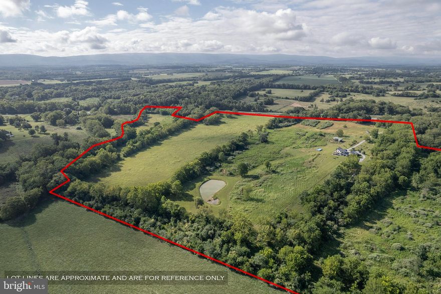 Welcome to the farm where the land has been organically kept, animals have been rotationally grazed, and wildlife abounds! This property has it all!  Views, Location, Acreage, Pond, Additional DUR, Home and Cottage!
This exceptional property offers over 75 acres of natural beauty, complete with a pond, a stream (Long Marsh Run), 2 high- tensile fenced paddocks, Approx. 30 tillable acres, Old Barn with electric and water spigot  and an above-ground pool ( owner can remove)  
The main residence features 4 bedrooms and 2.5 bathrooms, almost 3000 sq ft, including the cottage.  Thoughtfully designed with spacious 9-foot ceilings and a cathedral ceiling in the main living area. Clean, modern finishes include frameless doors  solid-core 7-foot doors, all complemented by engineered oak flooring throughout. Adjacent to the main home is a versatile 600-square-foot building complete with a full bathroom—ideal for a private office, guest house, or in-law suite. 
1 EXTRA DUR (Dwelling Unit Right)

At the heart of the home is a gourmet kitchen designed for serious cooks and entertainers alike. It boasts a Wolf 60" dual-fuel six-burner range with infrared dual griddle and pot filler, a Sub-Zero refrigerator with freezer with built-in ice maker, a Bosch dishwasher,  a Kohler Stages 45" stainless steel undermount sink with SilentShield, and a pull-out corner cabinet and drawers, completing this high-end culinary space.

Outdoor living is equally impressive, with a 940-square-foot IPE wood wraparound deck and an 892-square-foot covered patio featuring a tongue-and-groove walnut ceiling—perfect for entertaining or simply enjoying the views and serenity. Long Marsh Run flows through the property. Plenty of space for horses, cows etc.. bring your animals!
The property offers a  rare opportunity to enjoy edible landscaping at its finest, featuring a wide variety of established fruit trees and plantings, including walnut forest right in your own backyard! Imagine stepping outside to harvest fresh produce throughout the seasons—perfect for healthy living, homesteading, or simply savoring nature’s abundance.

Efficiency and comfort are built into every aspect of the home. A high-efficiency heat pump with a fresh air make-up energy recovery unit ensures year-round comfort, while a 500-gallon propane tank . The home also features an on-demand  propane water heater, with a gas line roughed in for a future grill. Additionally, conduit is already in place for a future garage pad and firepit area.

Modern connectivity is no issue thanks to Viper Broadband satellite service which is one option that the owners chose, allowing you to enjoy the best of both worlds: expansive rural acreage with high-end finishes and reliable modern conveniences.

This is a rare opportunity to create the lifestyle you’ve been dreaming of—room for animals, space to grow, water features, established orchards, and a home designed to last. Check out our 3-D Tour attached to the listing!

PLEASE DO NOT DRIVE UP THE DRIVEWAY WITHOUT AN APPOINTMENT AND YOUR REALTOR**