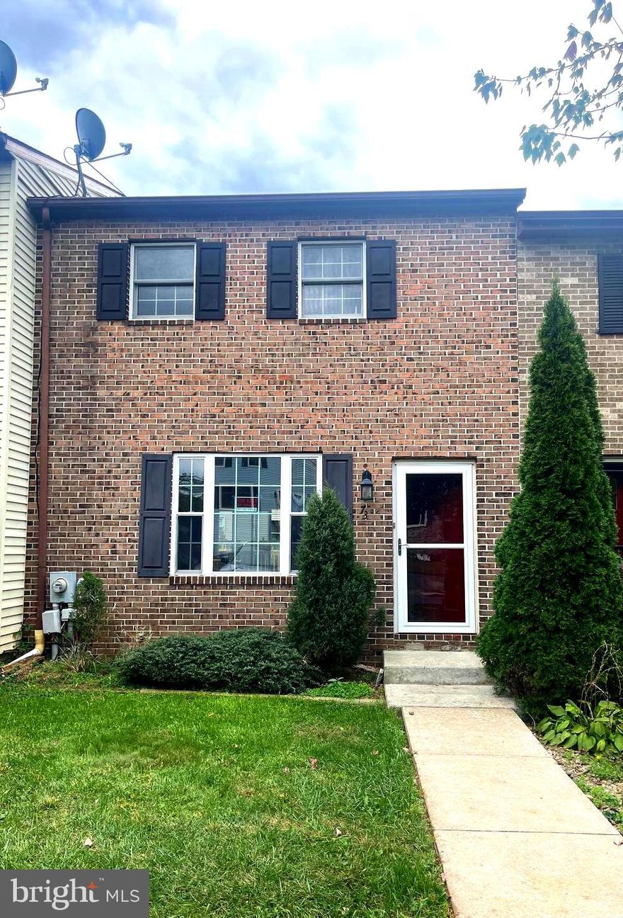 Professional photos coming soon. This Valley Green townhome is clean and ready for your personal touch. With a few updates you can bring your vision to this 3 BR townhome whether a primary residence or an investment property. Build instant equity with a few updates needed.  A brand new deck was just installed (10/2025) as well as brand new efficient electric baseboards (10/2025). Kitchen comes with a refrigerator and a brand new range & hood (10/2025). A full, walkout basement adds to the living square feet and offers a built in bar/sink and storage. Low HOA dues, community pool and parks, off street parking, and brick front are a few of the features. Convenient location to commute to Harrisburg or York.