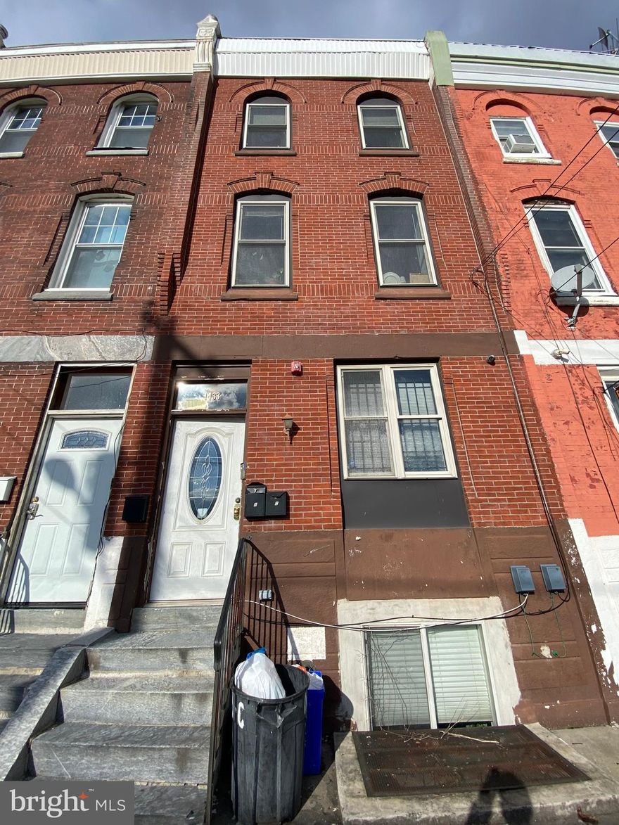 Inquire about 3D video tours, floor plans, and video walkthroughs!

Here is your opportunity to purchase a turn-key property, leased until July 31, 2025. Ideal for a 1031 Exchange, this investment offers steady cashflow, tax deductions and appreciation potential. Located just a 30-second walk from the Norris & Broad St intersection, it's an excellent location for Temple University students and their parents, ensuring peace of mind and convenience.

The building was completely renovated in 2011, with Unit 1 receiving a complete renovation in Summer 2023. From August 1, 2024, to July 31, 2025, the building will generate $6,555 monthly, totaling $78,660 annually. The tenants, who are Temple University students, are in joint leases and have qualified co-signers. The landlord covers water, trash pick-up, and cleaning of common areas. An estimated 7.6-7.75% CAP rate is exceptional for this setup and location. The units are easy to rent and manage due to the proximity to the school and their setups:

Unit 1: 4 bed/4 bath, $2800 + $80 water fee
Unit 2: 3 bed/2 bath, $1800 + $75 water fee
Unit 3: 3 bed/1 bath, $1725 + $75 water fee

The owner has maintained the property well, requiring minimal upkeep from the new landlord. All units boast central AC & heating, separate washers and dryers, and electric appliances. Schedule your tour today or explore our virtual tours!