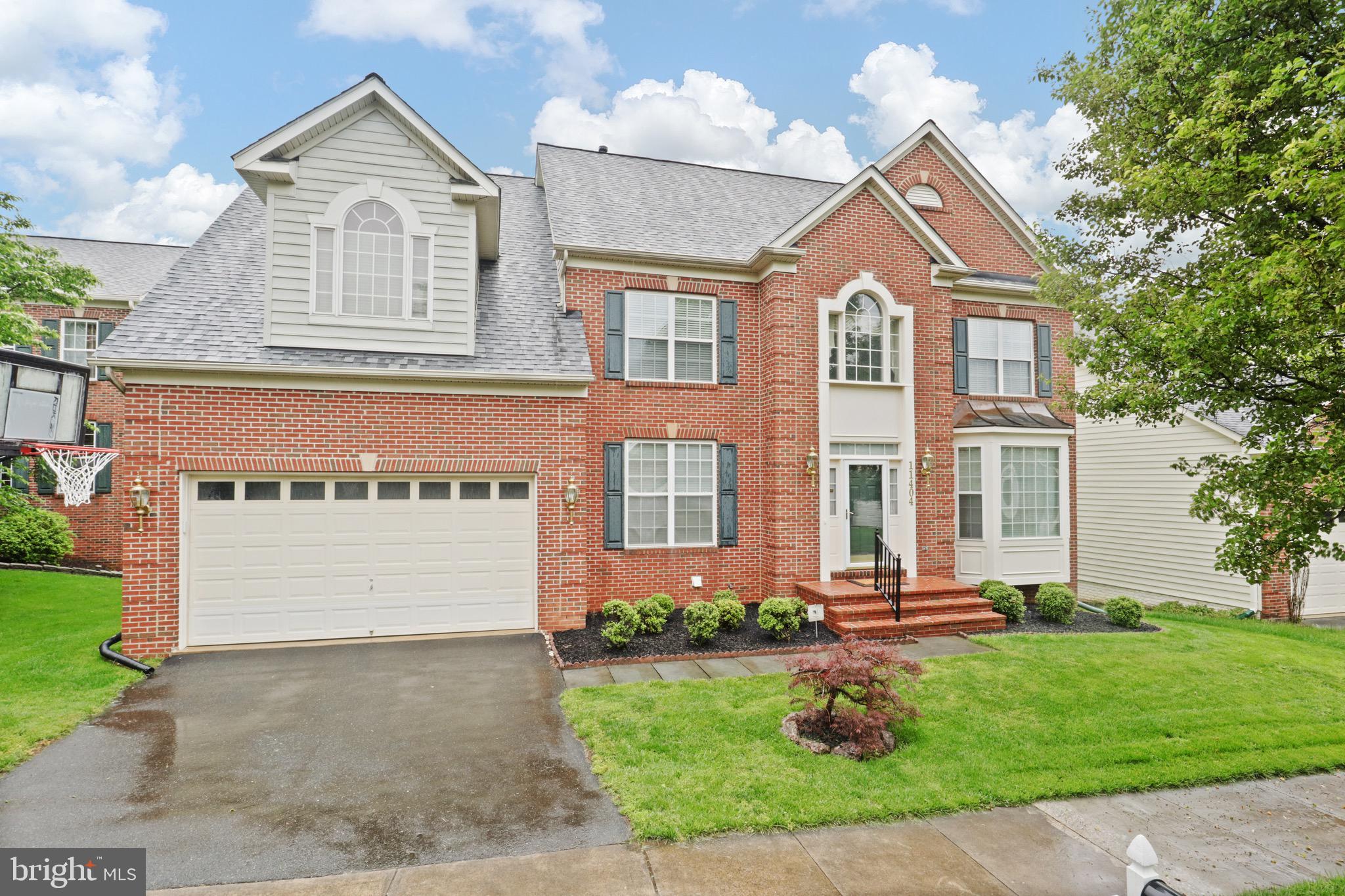 Brick front central hall colonial in sought-after Wootton HS district. Built in 2003 with 5,290 sq ft total finished living area. Soaring 2-story foyer, main level office. Gourmet kit w/granite counter, island, stainless steel appliances, and sunlight filled Florida room. Family room off kitchen with gas fireplace. Spacious primary bedroom with sitting and his & hers walk-in closets. Luxury primary bath with separate tub & shower. Fully finished walkout level basement. Hardwood floor. Crown moldings. Large deck. Cul-de-sac.
New roof 2024, New refrigerator 2024. Brand new upper level HVAC system. Fresh paint. Wootton HS/Robert Frost MS/Travilah ES. Walk to N.Potomac community center.