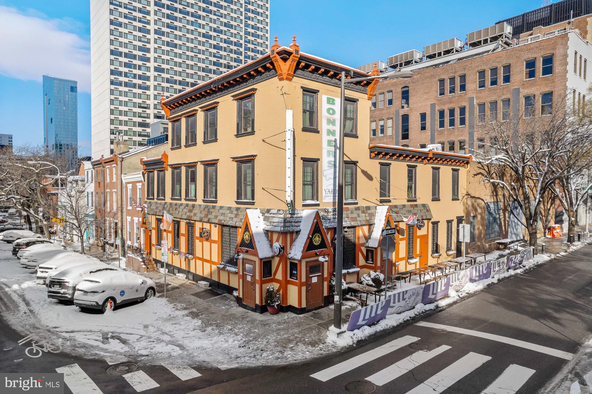 Introducing an exceptional commercial property nestled in the vibrant heart of Fitler Square! This prime establishment currently operates as a well-established bar and restaurant, offering a unique opportunity for entrepreneurs and investors alike. Boasting a coveted CMX-4 zoning, transferable liquor License and a prime corner lot, this property opens doors to a diverse range of possibilities.
Location: Situated in the trendy Fitler Square neighborhood, the property enjoys high foot traffic and proximity to various amenities, making it an ideal spot for businesses seeking visibility and accessibility.
Usage: Currently operating as a successful bar and restaurant, the space is versatile and can accommodate various business concepts, from upscale dining to trendy nightlife experiences. The current owner is also open to moving back in as a tenant.
Zoning: The property is zoned CMX-4, providing flexibility for a wide array of commercial uses. This zoning classification allows for mixed-use development, making it an attractive option for those looking to explore residential and/ or retail opportunities. The end use will determine the max height that someone could build.
Liquor License: A significant advantage is the inclusion of a transferable liquor license, simplifying the process for businesses in the food and beverage industry. This valuable asset adds an extra layer of appeal for entrepreneurs looking to capitalize on the thriving hospitality scene.
Spacious Interior: The property boasts a generously sized interior, providing ample space for creative layout designs and optimal utilization. The first floor bar / Restaurant consists of 2,948 sq ft. The second and third floors consist of 2 apartments. Apartment 1: 2 beds, 2 baths, 2,004 sq ft and is owner occupied but has the rental potential of around $3000/ month. Apartment 2 : 2 beds, 2 baths 1,233 sq ft. It is currently vacant and a white box, but could have a rental potential of $2500/ month.
Outdoor Seating Potential: Explore the option to incorporate outdoor seating, creating an inviting atmosphere for patrons to enjoy al fresco dining or drinks.
Established Clientele: Benefit from an existing customer base, thanks to the property's current operation as a popular bar and restaurant. Seller is open to becoming a tenant and still operating the bar/ Restaurant.
Seize the opportunity to own this prime commercial property in Fitler Square, where the dynamic blend of location, zoning, and a transferable liquor license sets the stage for success. Whether you're a seasoned restaurateur, an aspiring entrepreneur, or an investor with a keen eye for prime real estate, this property promises a gateway to a thriving business venture. Act now and be part of the flourishing commercial landscape in one of Philadelphia's most sought-after neighborhoods!