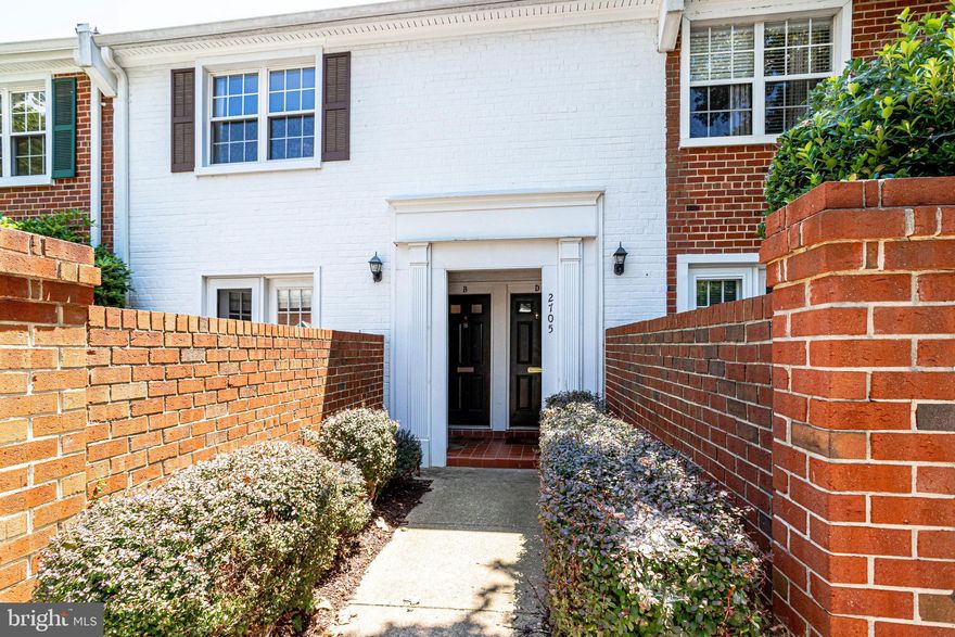 Immediate occupancy in this top-floor unit at The Arlington.  Loads of recent updates in this unit tucked away from busy streets with private patio backing to open common area w/trees and walking distance to the pool. Clean, fresh paint, renovated kitchen and bathroom. Primary bedroom has a huge walk-in closet.  You don't lack in extra storage.  Washer & dryer in the unit.  Easy off street parking and a pet friendly neighborhood.  Pet accepted on case by case basis.  A short walk to Shirlington Village with plenty of shopping, dining and entertainment.  Walk to Harris Teeter.  Bike lanes are located in front of neighborhood.  Easy access to Del Ray, Old Town, DC, National Airport and more.  This location has it all.  Sewer, trash, parking and water are included in the rent.  Tenant pays electric.