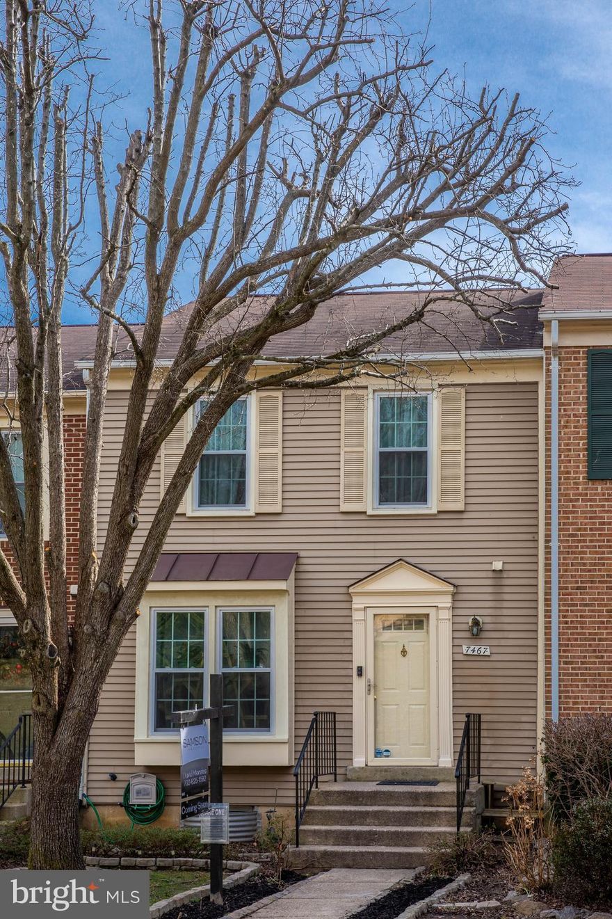 This house has amazing updates and could be yours! This Kingstowne-area townhouse underwent major renovations in 2016 that included fully remodeled kitchen with upgraded granite and cabinetry and stainless steel appliances, windows, deck, patio, hot water heater, A/C unit, hardwood floors and elegant crown molding on main and upper levels.  Washer and dryer on upper level for convenience.  Guest/office room in basement has its own walk-in closet and basement also has a full bath.  Den in walk-out level basement has wood-burning fireplace. Storage shed for additional storage.  Minutes from Kingstowne Town Center, Springfield Town Center, and Wegmans Hilltop-Alexandria. Convenient to I-95, I-495, I-395. Students will go to Hayfield Elementary and Hayfield Secondary.