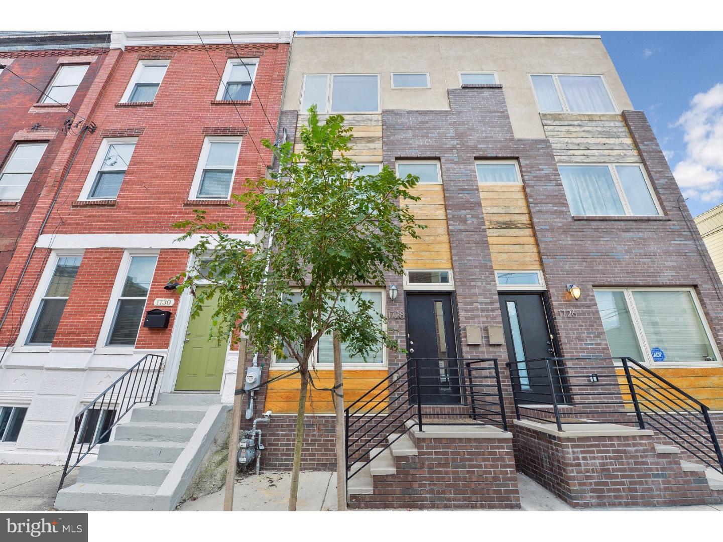 This is one great home in Pennsport offering 3 bedrooms, 2.5 bathrooms, attractive exteriors, professionally selected finishes, tons of natural light, finished basement and spacious roofdeck with amazing skyline views of the stadiums bridges and center city. More features include solid hardwood flooring throughout, open layout, recessed lighting, large closets, concrete HUGE rear patio, and high efficiency HVAC. Modern kitchen boasts high quality cabinetry with quiet close feature, stainless steel appliances and stone countertops. Spa like bathrooms feature tasteful, tranquil finishes and are equipped with ventilation fans. Second floor features two large bedrooms, hall bath and laundry. Large master bedroom suite located on the third floor and offers a large walk in closet and a master bathroom with floating double vanity and a walk-in shower. This home features many high efficiency windows throughout. 8 years remaining on the tax abatement. Walkscore 90 and Bikescore 87. Don't lose out on these! STEPS FROM EAST PASSYUNK DINING DISTRICT and DICKINSON SQUARE PARK. Short bike ride to the market. This is a south philly gem!