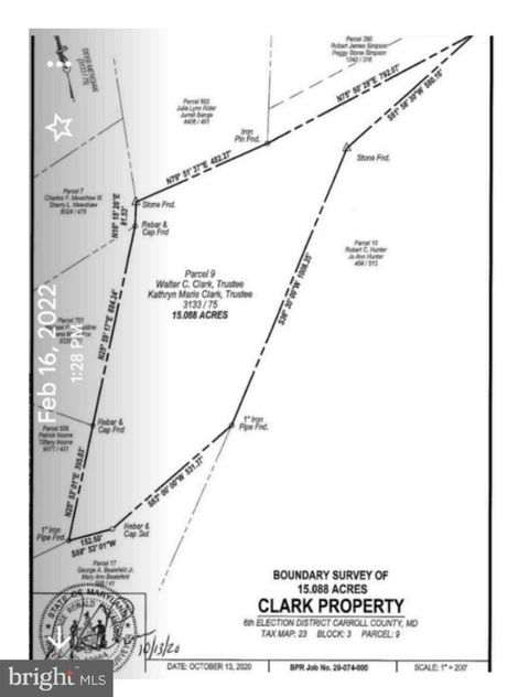 Vacant Land For Sale - Lt - 15.088 Acs Of Ebbvale Rd Clark Property<br/> MANCHESTER, MD 21102