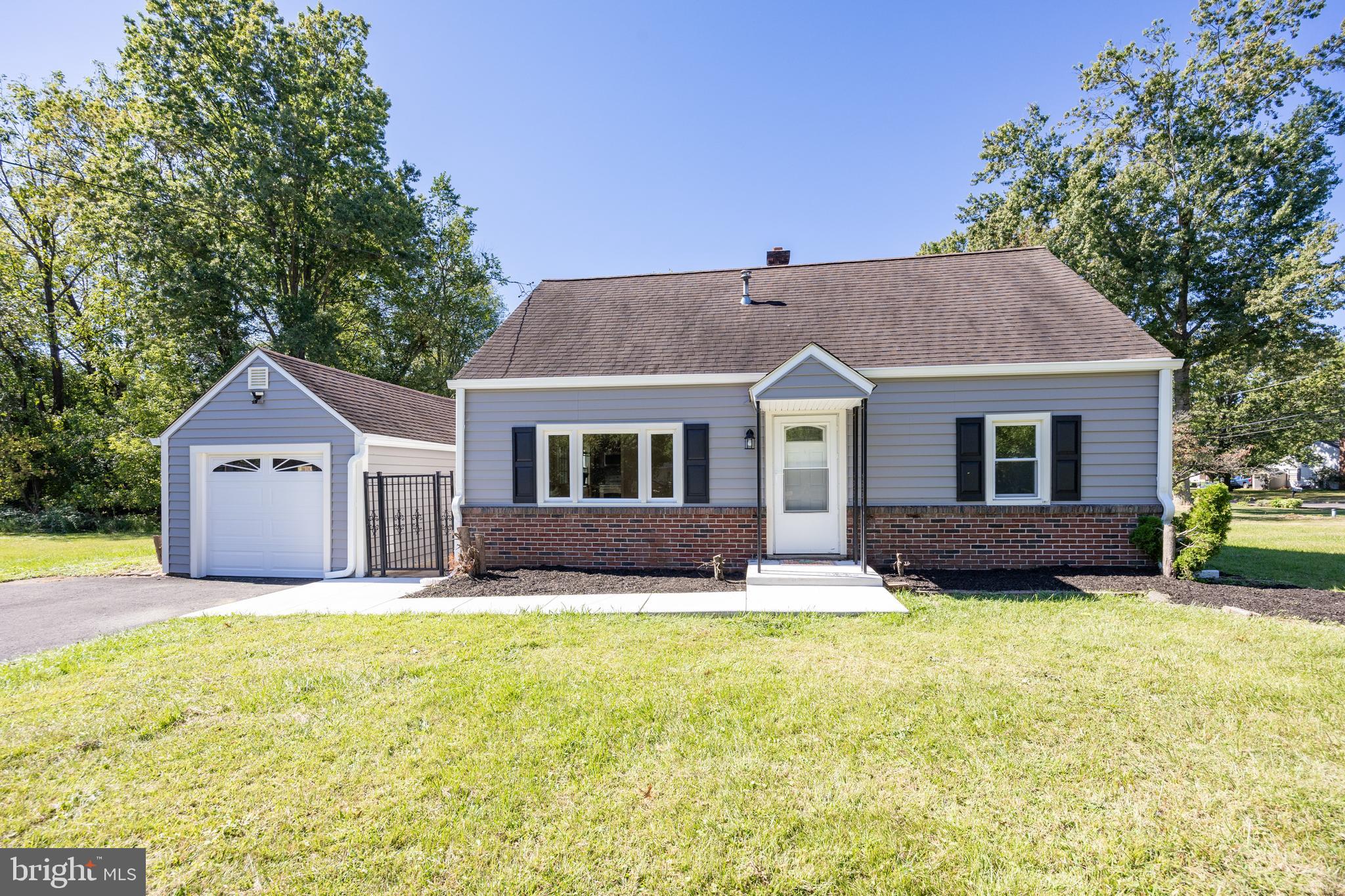 Set on a lovely 0.59-acre lot in the sought-after North Penn School District, this 4-bedroom, 1.5-bath Cape Cod combines timeless charm with thoughtful updates, making it truly move-in ready. The property offers plenty of room to relax, garden, or play, all in a peaceful suburban setting, including a fenced rear yard with a patio, perfect for outdoor dining and entertaining. From the moment you arrive, the fresh curb appeal stands out with brand-new siding and gutters, new front windows, and a newly paved driveway leading to a garage with a new door. Inside, a bright and welcoming living room—freshly painted and filled with natural light, set the tone for comfortable gatherings. The eat-in kitchen features updated lighting and a new dishwasher, creating the perfect space for casual meals. The main floor offers two bedrooms, a full bathroom, and the convenience of main-floor laundry. Upstairs, you’ll find two nicely sized bedrooms, each with brand-new carpet, along with a half bath. Major updates give you peace of mind, including HVAC (2020), water heater (2024), and dishwasher (2024). Located close to top-rated schools, parks, shopping, dining, and major commuting routes, this home offers the ideal blend of comfort, convenience, and charm.