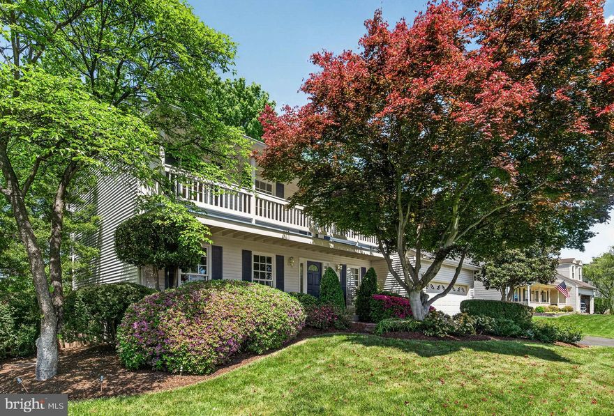 Sited in the sought-after community of Poplar Tree Estates, this beautifully updated residence offers the perfect blend of timeless charm and modern comfort. Enjoy sidewalks throughout the neighborhood and direct access to the scenic Rocky Run Stream Valley Trail, ideal for outdoor recreation and everyday enjoyment. Inside, the home is impeccably maintained and thoughtfully designed for both comfortable living and effortless entertaining. A welcoming living room and elegant formal dining room provide refined gathering spaces. The renovated kitchen is a true centerpiece, featuring a sun-filled breakfast area with a large bay window overlooking the private rear yard. It opens seamlessly to the inviting family room, complete with a gas fireplace and sliding glass doors that lead to a spacious deck, perfect for indoor-outdoor living. Upstairs, the generously sized primary suite serves as a relaxing retreat, offering a walk-in closet and a beautifully updated en-suite bath. Three additional well-proportioned bedrooms and a hall bath complete the upper level, providing comfortable accommodations for family and guests. The walkout lower level offers exceptional flexibility and is ready to be finished to suit your vision, whether a recreation room, home gym, guest suite, or additional living space. The home is perfectly sited on a beautifully landscaped lot with a fully fenced rear yard, offering both privacy and space to enjoy. Recent improvements include fresh interior paint and new carpet (2026), renovated kitchen, primary bath, and powder room (2023), AC  & Furnace (2022), irrigation system (2022), hot water heater (2020), roof (2019), and Andersen windows (2013). Ideally located within one mile of Chantilly High School, Rocky Run Middle School, Poplar Tree Elementary, and Greenbriar Park. The neighborhood is home to the Poplar Tree Pirates Swim Team, known for its vibrant summer season, weekly social events, and strong sense of community. Conveniently located near shopping, dining, Fairfax County Parkway, Route 50, and Fair Oaks Mall, this home offers an exceptional lifestyle in a prime location.