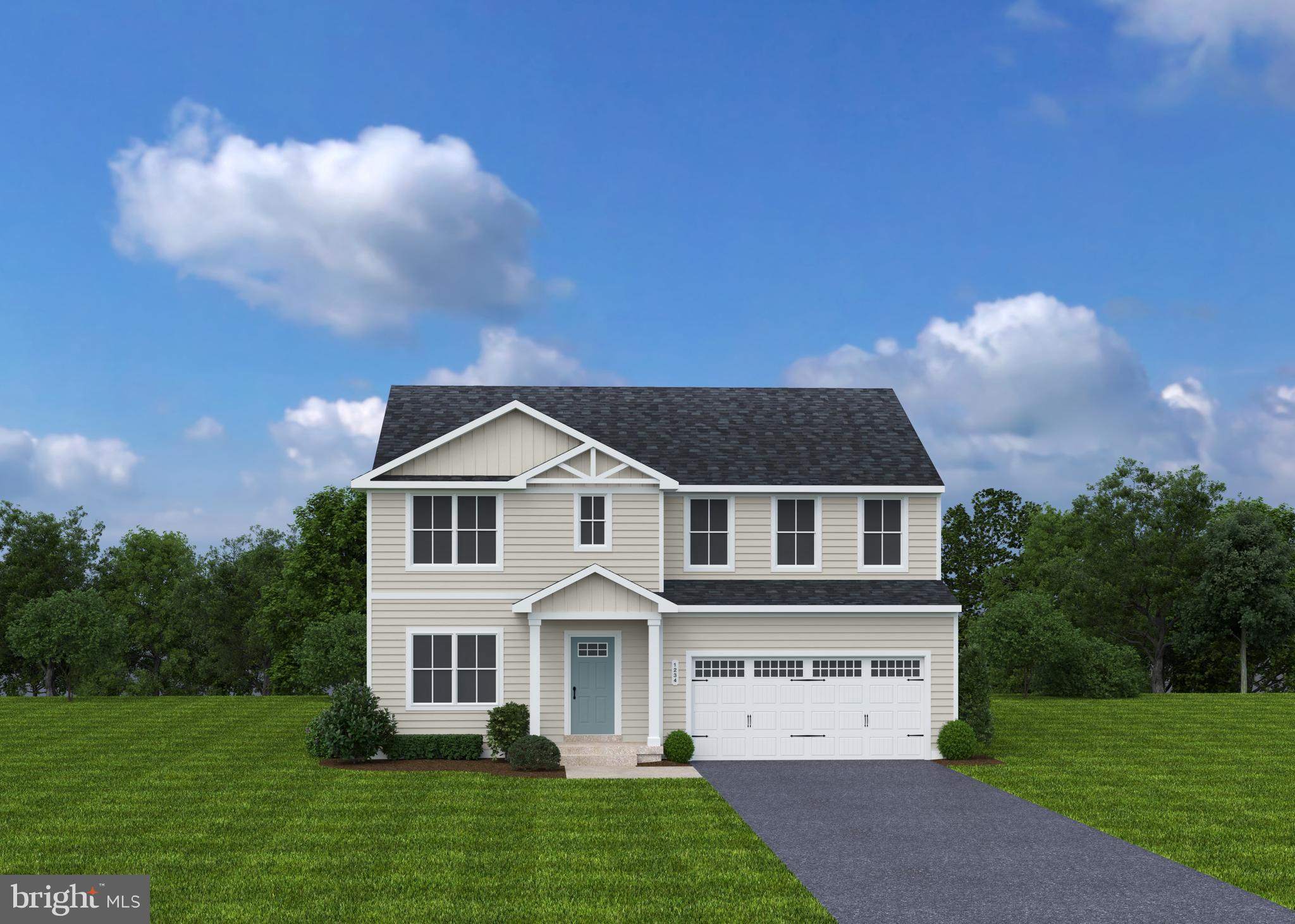 This is the TO BE BUILT HAZEL at Cardinal Pointe! 2,540 finished square feet! Welcome home to The Hazel. This 5+ bedroom, 3 bathroom, 2-car garage single-family home is highlighted by a large great room adjoining a gourmet kitchen with an island overlooking the dining area. Just off the 2 car garage, a first-floor full bedroom and bathroom offers privacy and comfortability. At the front of the home, your flex room makes an ideal formal dining room, office, or play space. Upstairs, three bedrooms feature a walk-in closet, share a hall bath, and lead to a 2nd floor loft, perfect for extra entertaining space! Your laundry room sits conveniently upstairs with the bedrooms and comes equipped with your washer and dryer. Your luxury owner’s suite includes a dual-vanity bath and TWO walk-in closets! Basements are optional depending on the homesite.
Explore Cardinal Pointe Today - Spring Mills school district, 1 mile off I-81, and less than 20 minutes from Hagerstown. Closing Assistance Available with Use of Sellers Preferred Lender. Lot premiums may apply. Other floorplans and homesites are available. Photos are representative. Come and visit the model at: 181 Sanctuary Drive, Hedgesville, WV 25427