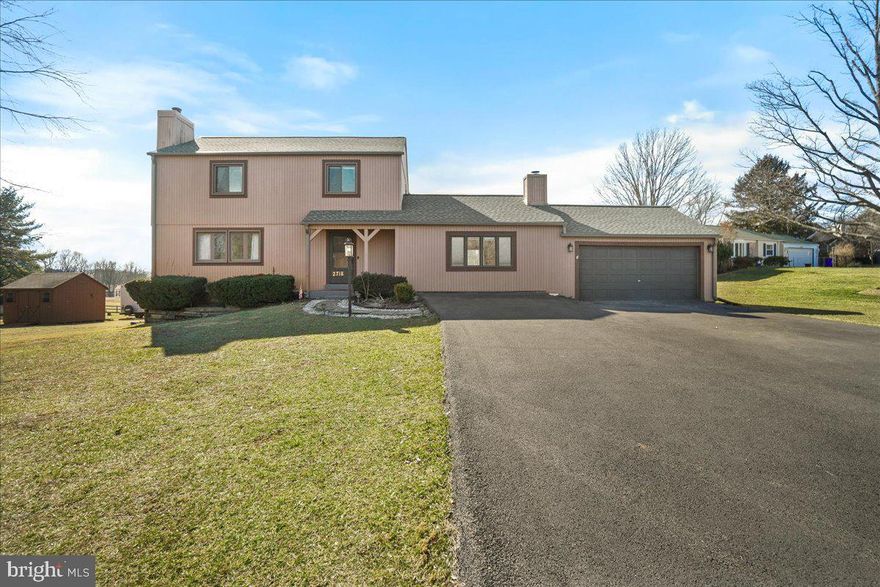 Amazing opportunity in the desirable Loch Haven neighborhood! This updated three-bedroom home is situated on nearly an acre of beautiful landscape, offering an idyllic and private setting for your next chapter. The heart of the home is its spacious living and dining room, seamlessly extending into the kitchen. Two fireplaces on the main level, one wood-burning and one gas, create a warm and inviting atmosphere. The newly updated kitchen is the envy of any home chef, showcasing beautiful new countertops, all-white cabinetry and built-ins, alongside a breakfast bar counter perfect for morning coffee, casual dining, or weeknight homework sessions. This level also has a large family room/rec room extension, expanding your options for hosting gatherings and enjoying some ‘me time’. The walkout basement adds even more flexible living and storage space, being partially finished, with the potential to create a fourth bedroom. Another major highlight is the big backyard, where expansive lawn backing to trees provides a tranquil backdrop for outdoor living and abundant space for pets and play. Plus, enjoy the peace of mind of a newer roof and driveway! Nestled in Loch Haven near a charming fishing pond, this home offers tranquil living (with awesome neighbors!) and the convenience of close proximity to amenities and major transport, including 270 and 70. Comfort, privacy and convenience, all in a great location. Welcome home!