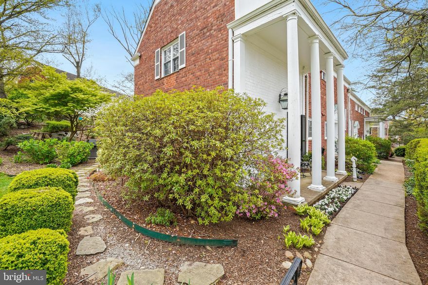 This beautiful Parkfairfax, 2-Level, 2BR, End Unit, Patio Home truly Has It All!  As you approach, you'll notice the semi-private, covered front porch, perfect for just relaxing with your favorite libation while watching the dog walkers and joggers as they pass your home.  Immediately upon entering you'll see the owner's pride of homeownership, via the beautifully maintained parquet hardwood floors, a custom designed kitchen, 2012, with granite countertops, stainless appliances, bountiful storage space, including a double capacity drawer for the trash items, recessed lighting, AND heated floors.  Your eye will quickly notice the crown molding throughout the main level, and once upstairs you'll see that it's in every room.  The Heating and Cooling Splits are in the home, 1 unit downstairs, and 2 units upstairs, so no dealing with window AC or heating units.  In 2013 the walls were stripped to the studs and this home was completely rewired, for both electrical and cable.  You'll love how the sunlight pours in from the side and back windows, and the custom patio doors.  The multi-level patio is designed for ultimate enjoyment and entertaining and is home to some of the most beautiful plantings and garden areas you'll see in Parkfairfax.  Seriously an enviable patio meant for privacy and to entertain. One of the patio's  best features is being able to enjoy it from your main level living area, or in person, up close and personal. The bathroom, with its custom shower, including glass doors, newer shower heads, sink, and heated floors, will bring you a warm and cozy feeling with every visit.  The bedrooms, as is the case throughout this home, are beautifully maintained, and because of their location are bright and sunlit.  Before you leave, don't forget to look at the custom storage shelves in the attic.  The Parkfairfax community is just minutes from Shirlington Village with its movie and live theaters, restaurants, and shopping, including Harris Teeter, plus quick access to the Four Mile Running and Hiking trail.  You'll also enjoy the manicured grounds of this community, with 3 pools, tennis, basketball, and Pickleball courts, gym, club room, tot lots, along with plenty of open space to take in the outdoors.  Every home in Parkfairfax is close to a DASH and Metro Bus stop, making Old Town Alexandria, the Pentagon Metro, and much more easily accessible for all residents.  Bradlee Shopping Mall is less than a 10-minute drive, and DC and Reagan Airport are both easy and quick via I395.  As you can now see, this home truly does "Have It All," amazing and beautiful features throughout, a well maintained and strong community, as well as an exceptional location.  Don't miss out on a Very Special Opportunity.