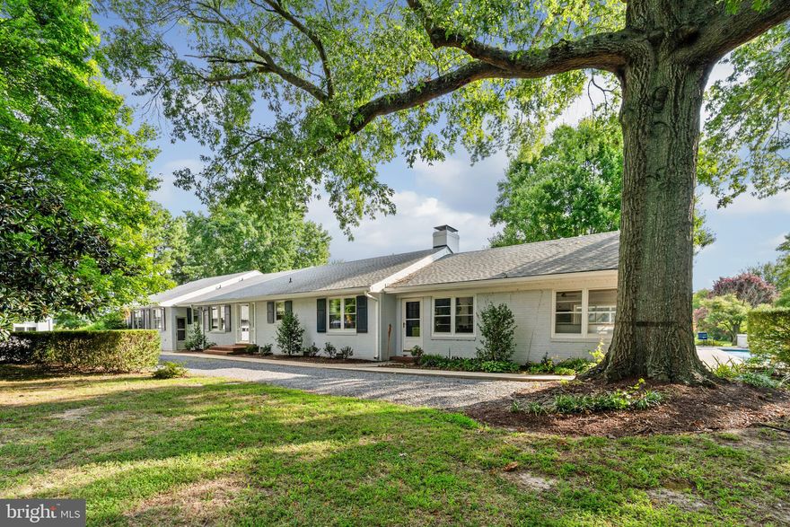 Experience a serene vacation without leaving home at your very own waterfront sanctuary nestled along the tranquil shores of Plaindealing Creek. Discover over 5 acres of pure paradise, tucked away in a peaceful and sheltered cove, boasting an impressive 350+/- feet of water frontage. Launch your canoe or kayak with ease and keep 2 boats at your own pier. Embrace the waterside allure with an in-ground concrete pool, a screened-in porch for delightful outdoor lounging, and large patio for entertaining. Primary bedroom features water views, en-suite bathroom, and oversized walk-in closet. The open layout creates a perfect space for hosting guests. The recently updated kitchen features wood-look tile flooring, stainless steel appliances, luxurious quartz countertops, custom banquette seating, and freshly painted cabinets. There’s also a living room with wood-burning fireplace and dining room. This ranch-style home boasts a newer septic system and roof, new HVAC unit, and an encapsulated crawlspace.  Only a 10-minute drive to both St. Michaels and Easton, and a short boat ride to Oxford, this residence offers an unmatched blend of privacy and convenience. Embrace Eastern Shore living and schedule your exclusive showing today.