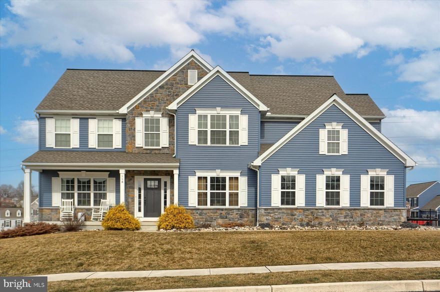 Welcome to this stunning 2019-built Avondale model home by Garman Homes, nestled on a spacious, fenced-in corner lot in the highly sought-after Amber Fields community. This property boasts over 4,113 square feet of meticulously designed and upgraded living space, offering the perfect blend of charm, functionality, and convenience.

Step inside to find an inviting open floor plan that seamlessly connects the living room, featuring a cozy gas fireplace, to the custom kitchen. The kitchen is a true showstopper, complete with high-end finishes. The main level also includes a formal office, a formal dining room perfect for entertaining, a convenient mudroom with a fully custom pantry designed to keep everything organized and within reach, a thoughtfully designed laundry room, and a half bath.

The finished basement, completed in 2020, adds even more living space and versatility. Here, you'll find a home gym equipped with an infrared sauna, walk-out doors leading to the backyard, and a rough-in area ready for an additional bathroom to be easily installed—a fantastic opportunity to further enhance the home's functionality.

On the second floor, you'll discover four spacious bedrooms, each with ample closet space. The primary suite is a true retreat, boasting a luxurious soaking tub, a walk-in shower, and an expansive double custom closet system designed for ultimate organization and style.

The large, fenced-in corner lot offers plenty of outdoor space for relaxation and play, while the attached two-car garage provides convenience and storage. Amber Fields is a highly desirable community, offering the perfect balance of serene suburban living with easy access to local amenities.

With its numerous custom features, spacious layout, and prime location, this home is move-in ready and waiting for its next lucky family. Schedule your showing today to experience all this incredible property has to offer—homes like this don’t last long!