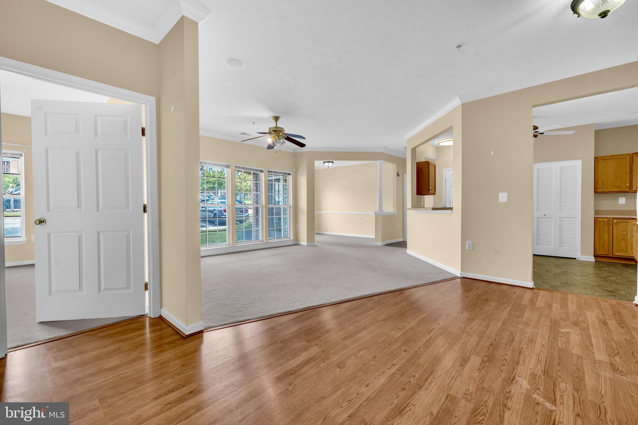 Welcome to your perfect condo in the much desired, secured, gated Piney Orchard community! Low maintenance living at its finest. This spacious, 1st floor, open concept unit, with tons of storage, has 2 bedrooms on opposite sides of the unit for privacy, 2 full bathrooms, and a den that serves as a versatile space to fit your living needs. The den can be used for a home office or cozy retreat and grants access to the open patio which can be used as a separate private entrance. Community amenities include a community center, indoor and outdoor pools, fitness center, tennis/basketball/pickle ball courts, nature reserve, walking trails, lake, tot lots/playgrounds, and more! Piney Orchard is in close proximity to Fort Meade, BWI, Odenton MARC station, all major highways, and plenty of shopping/dining options. Truly a commuter's dream!
