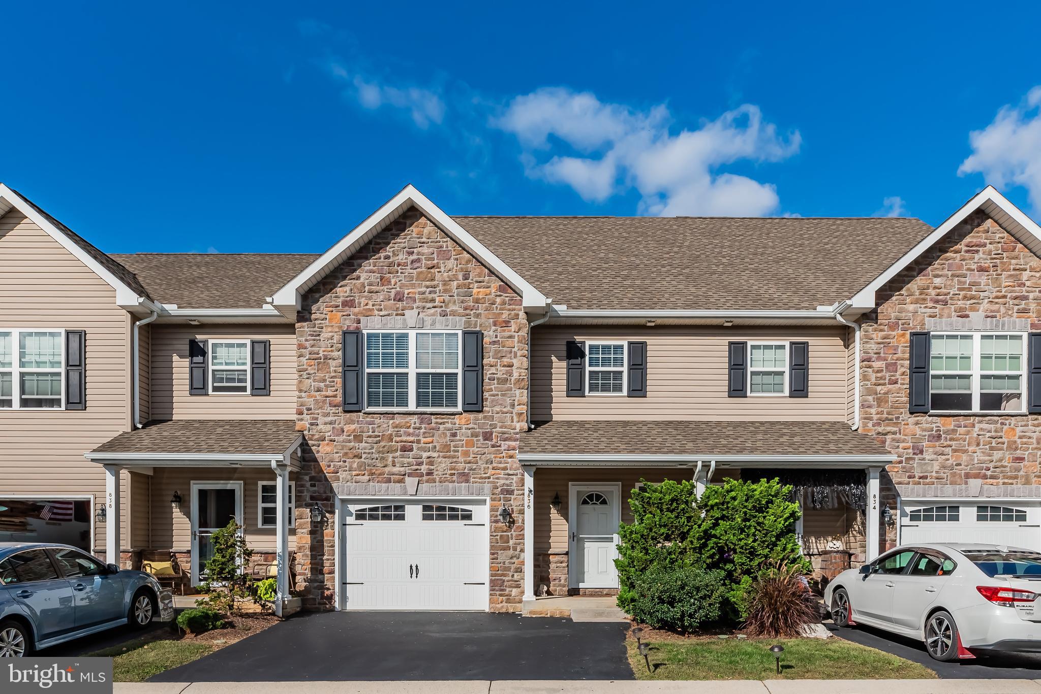 Beautiful Townhome for Rent in Spring Rock Court – Available Early July
Welcome to this beautifully maintained townhome located in the desirable Spring Rock Court community, within the top-rated Cumberland Valley School District. Available for move-in the first week of July, this home offers the perfect blend of style, comfort, and convenience.
Step inside to a bright and open floor plan featuring durable hard surface flooring throughout the main level. The modern kitchen is a highlight, complete with granite countertops, stainless steel appliances, and ample cabinet space—perfect for everyday cooking or entertaining.
Downstairs, the fully finished basement provides additional living space ideal for a home theater, playroom, or entertaining guests, along with generous storage options to keep everything organized.
Upstairs, the spacious primary suite serves as a peaceful retreat, featuring a tray ceiling with ceiling fan, a large walk-in closet with custom built-ins, and direct access to the full bath. The second-floor laundry room adds everyday convenience with no need to carry clothes between floors.
Located just minutes from shopping, dining, and commuter routes, this home offers an unbeatable combination of location and lifestyle.
