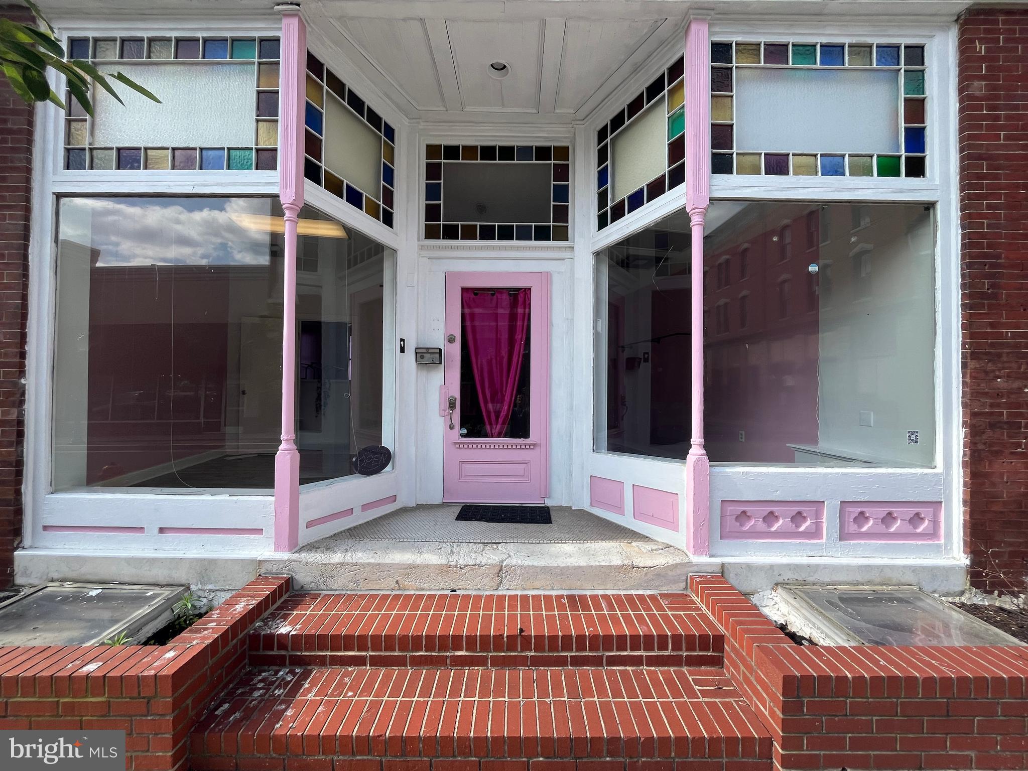 Prime commercial property in Downtown Salisbury, featuring 1200 sq ft of versatile space suitable for offices, three private offices, storage space, two bathrooms, and street parking—convenient space with lots of foot traffic, street parking, and businesses.
