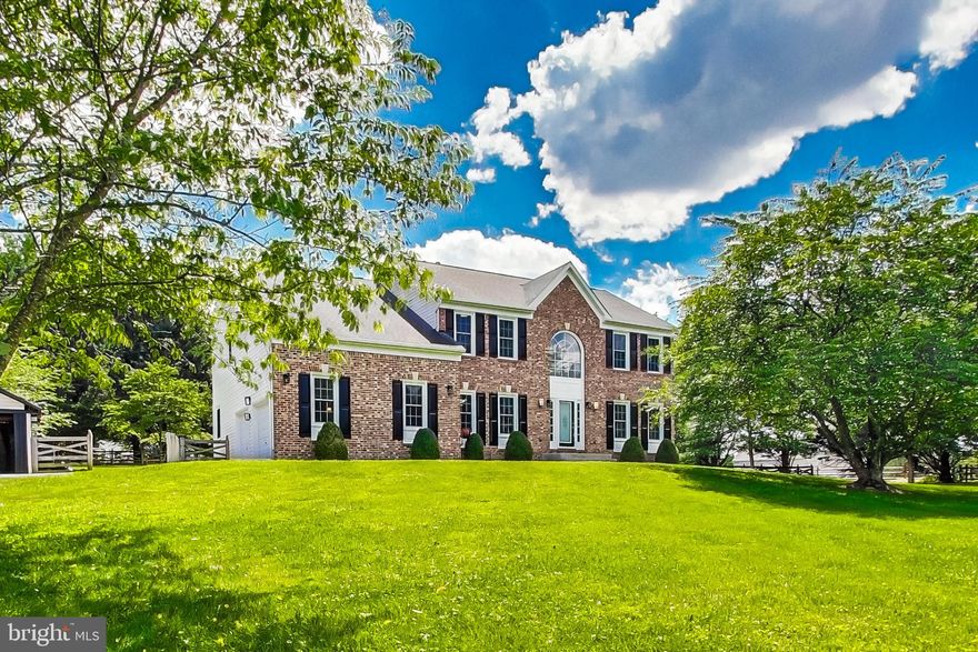 Welcome to your private oasis in Gaithersburg!  This expansive colonial home is nestled on a generous 2-acre lot, enveloped by the serene beauty of mature pine trees. With over 4000+ square feet of living space, this residence combines classic charm with contemporary sustainability. Upon entering, you'll be welcomed by a spacious interior featuring 5 bedrooms and 4 full bathrooms, providing ample room for relaxation and hosting gatherings. The 2-car garage offers both convenience and peace of mind for your vehicles (EV hookup available in the garage). The main level offers versatile rooms for flexible living. Entertain guests with a chef's kitchen and open concept to the family room. Need work from home space, this offer offers it in spades! The fully finished basement is a standout feature, boasting ceilings over 7.5 feet tall, creating a versatile space for leisure/hobbies (don't miss the craft beer setup), work, or simply unwinding. The addition of a 48 high-capacity solar panel system (owned, not leased) sets this home apart, offering both environmental mindfulness and long-term cost efficiency. Both the solar panels and roof were installed within the last 10 years, ensuring modern functionality and dependability. Outside, the backyard is fully fenced, providing a secure and private setting, ideal for enjoying the great outdoors. The large deck with sun shade canopies, kids playground, and sweeping grassy spaces all add to the fun and excitement this home exudes.  This exceptional home offers a rare blend of space, seclusion yet accessibility, and sustainability, making it a true treasure in Gaithersburg. Don't miss out on the chance to call this your new home sweet home!