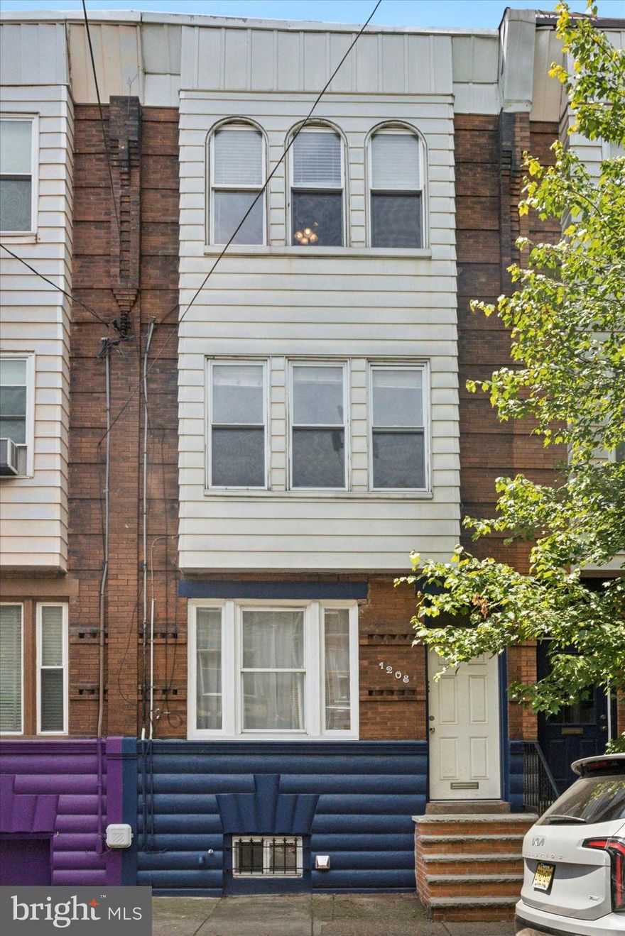 Welcome to this beautiful and well-maintained multi-family triplex in the heart of vibrant Passyunk Square. 

This property is a rare gem, offering an incredible opportunity for both investors and owner-occupants, as one unit will be VACANT in AUGUST! Each Unit has separate metered gas and electric as well as their own washer and dryer and central air! 
  This triplex  showcases pride of ownership and meticulous maintenance and is a versatile investment  for investors seeking rental income or owner-occupants looking to live in one unit while renting out the others.  Nestled in the desirable Passyunk Square neighborhood, known for its charming streets, vibrant community, and easy access to amenities, each unit features spacious layouts, high ceilings, and plenty of natural light, creating a welcoming and comfortable living environment as well as boasting modern conveniences with updated kitchens, bathrooms, and fixtures throughout the property.  The property includes outdoor areas for many to enjoy, adding to the overall appeal.  


  1208 Federal Street  lifestyle with easy access to shops, restaurants, cafes, and parks and conveniece as it is located near public transportation options, making commuting a breeze. 
Don’t miss out on this incredible opportunity to own a beautiful and valuable triplex in one of Philadelphia’s most desirable neighborhoods.