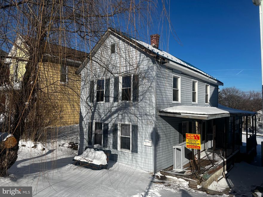 ONLINE AUCTION: Bidding begins 3/7/2025 @ 10:00 AM. Bidding ends 3/11/2025 @ 11:40 AM. List Price is Suggested Opening Bid. 2 Story Detached Home located in Frostburg, Maryland within Allegany County. Residents can enjoy all the attractions in Frostburg, Maryland and Frostburg State University. Easy Access to Major Traffic Artery I-68. Property is Vacant.  Deposit: $5,000.