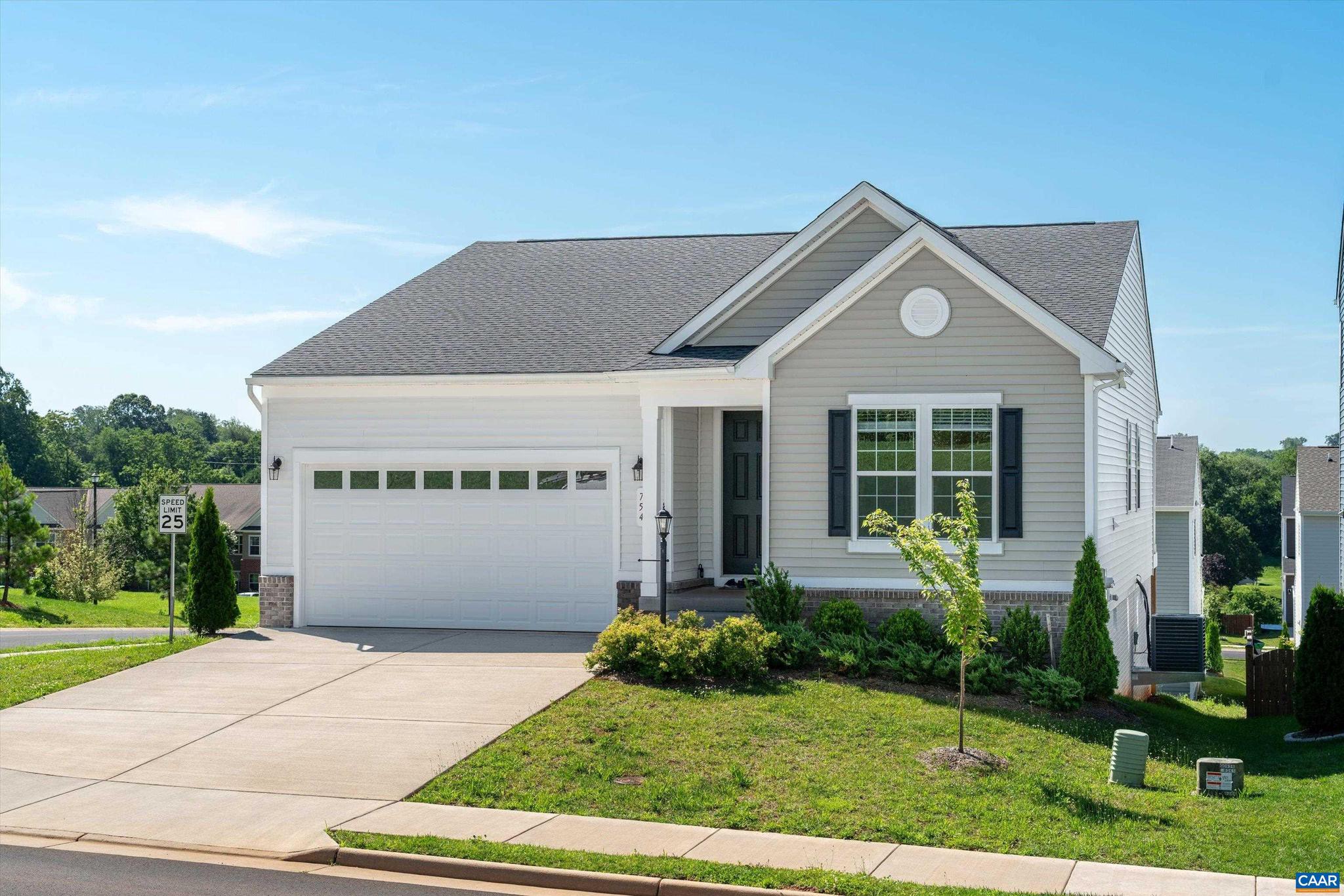 Welcome to Your Dream Home in Orange County! Discover modern living in this beautifully designed, barely lived-in home located in the desirable Round Hill neighborhood of Orange, Virginia. This property offers the perfect blend of contemporary comfort and small-town charm while situated in one of Orange County's most sought-after residential areas. You will see a small office/study area on your right as you enter the home. Beyond the foyer, the home opens to a large open floor plan with easy access to the kitchen with granite countertops, modern appliances, and the living room. This space will make spending time with family and friends more enjoyable. The laundry room, primary bedroom with ensuite bathroom, and walk-in closet are on the main level. Two additional bedrooms and a bathroom are on the main level as well. Not to be missed is the balcony, which offers gorgeous mountain views, and the epoxy garage floor, which is a testament to how well this home has been maintained. The unfinished basement provides plenty of storage space and endless possibilities, with room enough to add a bedroom and bathroom.