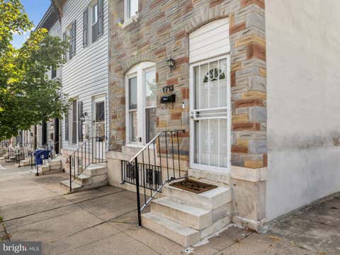 Townhouse For Rent - 1713 E Lafayette Avenue<br/> BALTIMORE, MD 21213