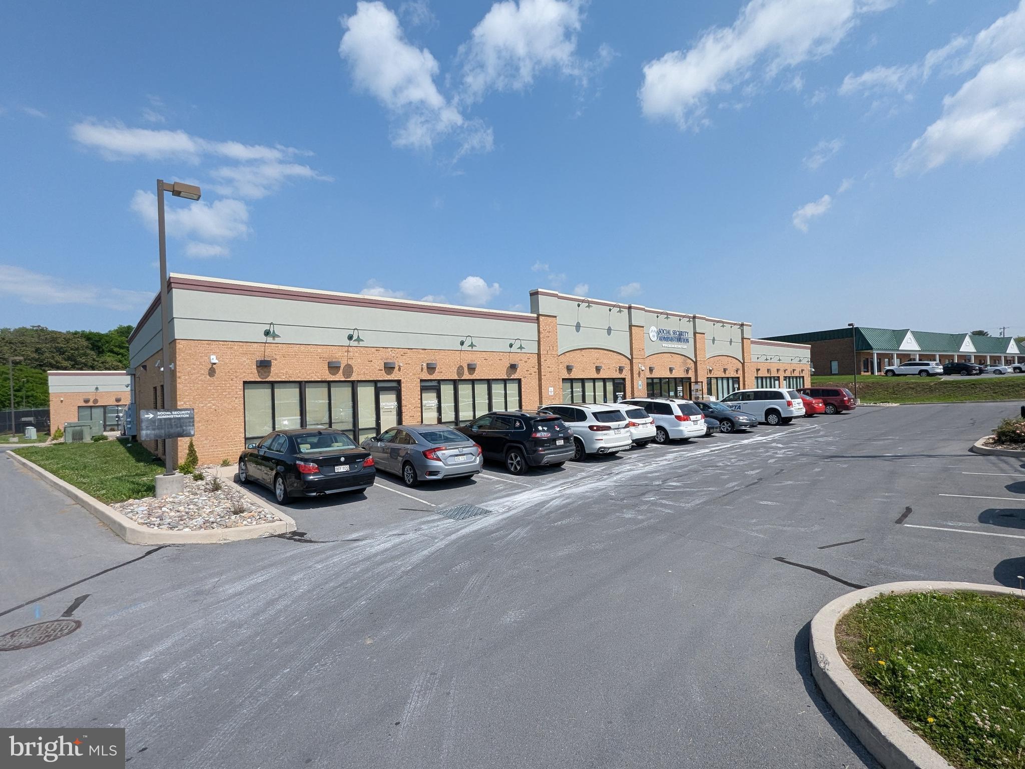Professional office park with GSA anchor building and other government users. Building was formerly the Social Security Administration. They have moved to a larger section of the office. The building features multiple offices, break room, conference rooms, storage rooms, ADA Bathrooms, and a large area in the middle that could be easily built out into more office space. Owner is open to one user or a sublet arrangement with one managing tenant. Owners are also open to minor build out of space built into lease.
The property is conveniently located near Interstate 81, with plenty of parking and nearby amenities for dining, hospital and medical services, convenience stores, higher education, governmental offices, and professional services. Property includes cleanly marked parking, ample street lighting, and full units in and around the building providing safety and security. Owners are finishing the build out over the month of June to reconstruct the space as intended.