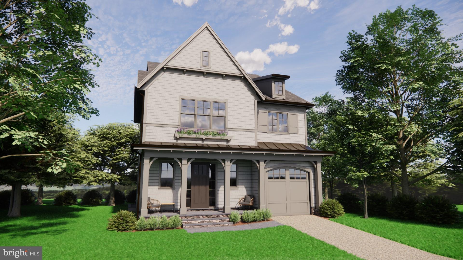 CONSTRUCTION HAS BEGUN & FRAMING IS UNDERWAY on this 5 Bed, 5.5 BATH home situated on a quiet street in the sought after neighborhood of Lyon Village. Enter the functional open floor plan via a generous "Flex Foyer" outfitted with a striking stair system that makes a statement as you greet your guests. We have options for the design of this "Flex Foyer", including a secondary "dressed-up" mudroom, an organization office / home work room, a library/ piano hall or even a conversion allowing a main level full bedroom. The heart of the home is a Great Room with a chef's kitchen, open dining room and a cozy family room centered around a fireplace. Bring the outsides in via an accordion style window connecting the kitchen to the screen porch, which is located just off the family room. What a fabulous space for entertaining! The main level is finished off with a home office with glass French doors and sidelights, a mudroom directly off the attached one-car garage and a powder room. Head upstairs to 4 bedrooms, including 3 secondary bedrooms, each with ensuite baths. The primary suite boasts dual walk in closets, a feature ceiling detail and a lovely bath with dual vanities, shower, soaking tub and separate water closet. The basement provides plenty of storage, often missing from new construction, a sizable rec space, an exercise room and an additional bed and dual entry bath. Get involved today to maintain financing and finishes flexibility in this "right size" home with option for elevator / elevator rough in. End of 2025 completion by BCN